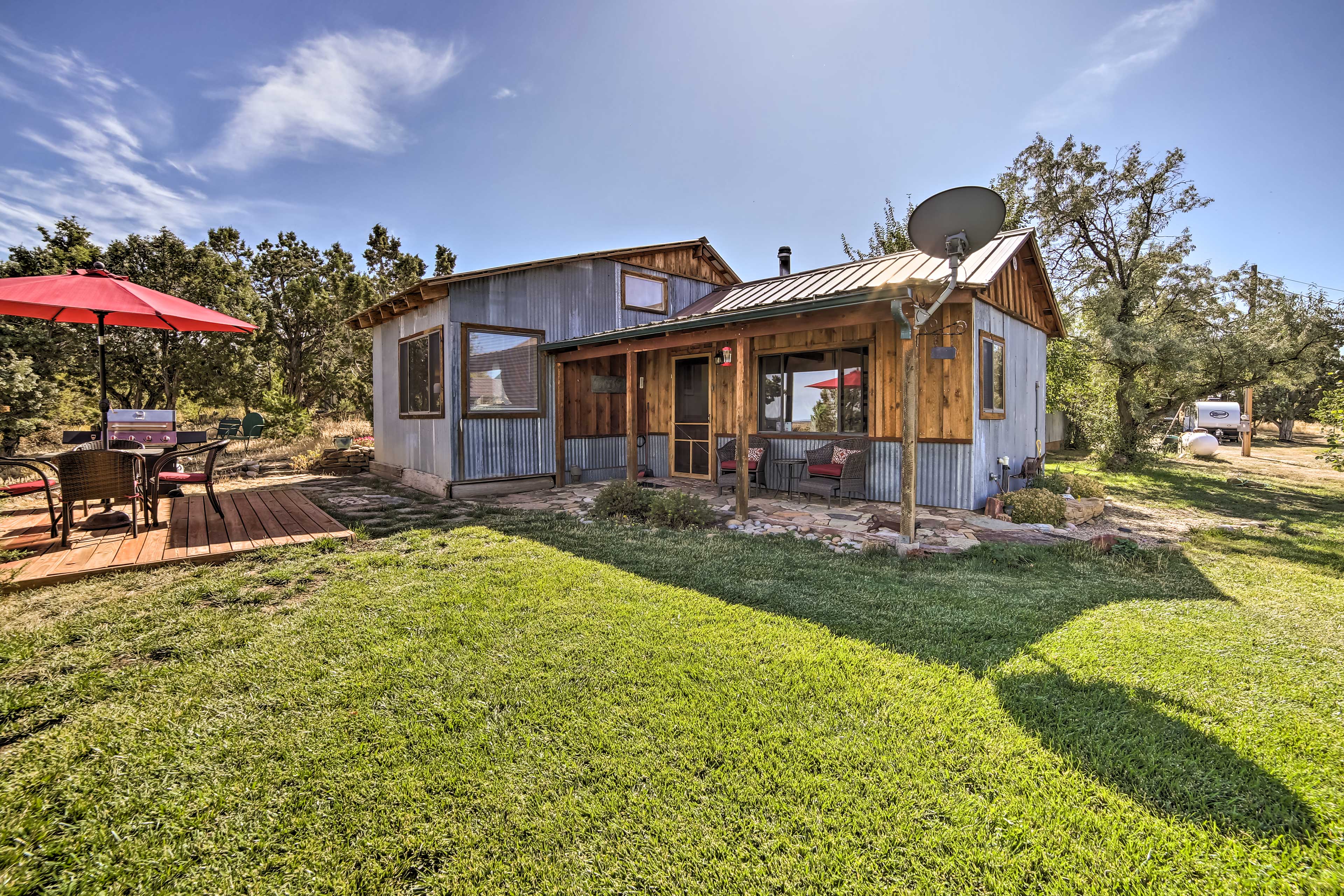 Property Image 1 - Idyllic Dolores Cabin w/ Fire Pit & Lake Views!