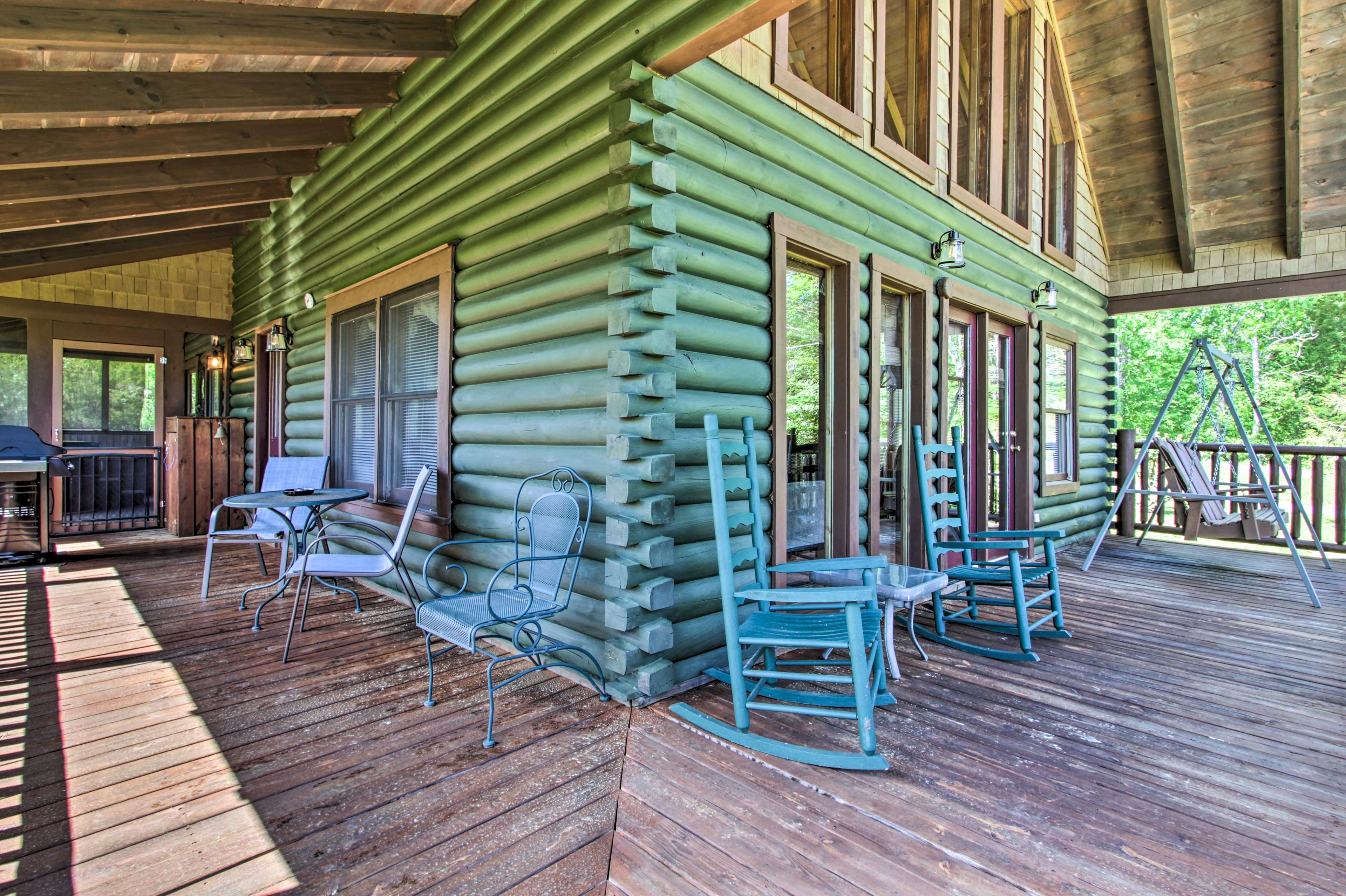 Property Image 2 - Idyllic Sevierville Cabin: Deck + Smoky Mtn View!