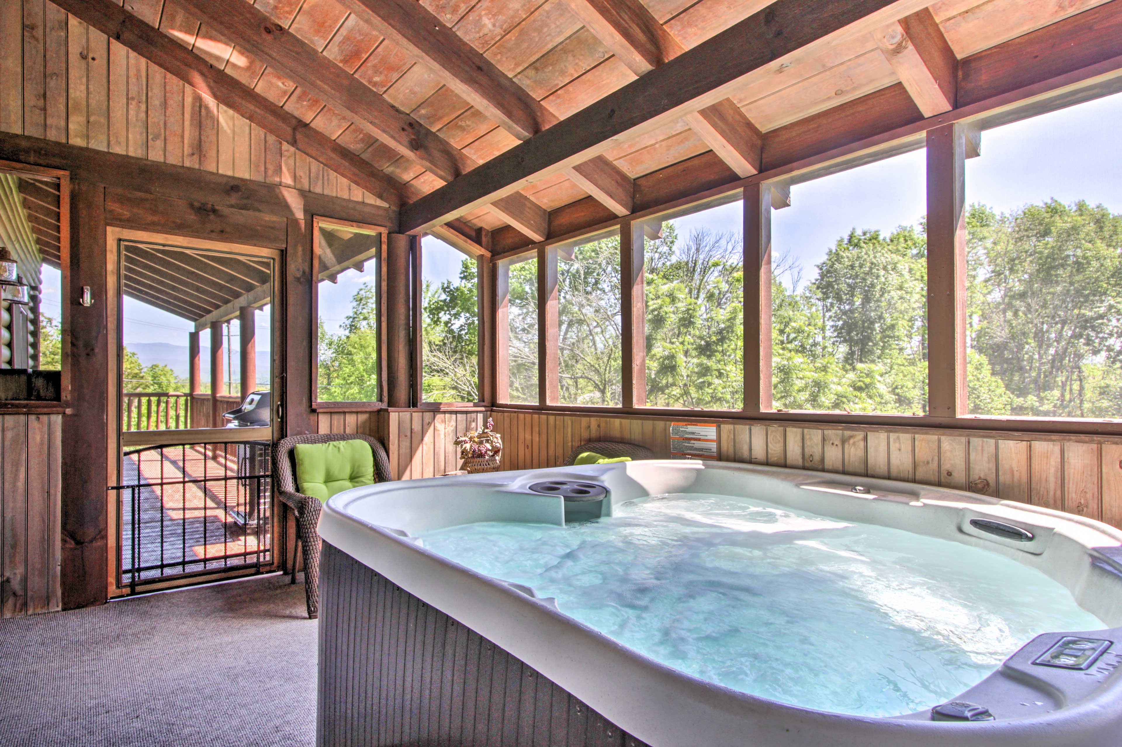 Property Image 1 - Idyllic Sevierville Cabin: Deck + Smoky Mtn View!