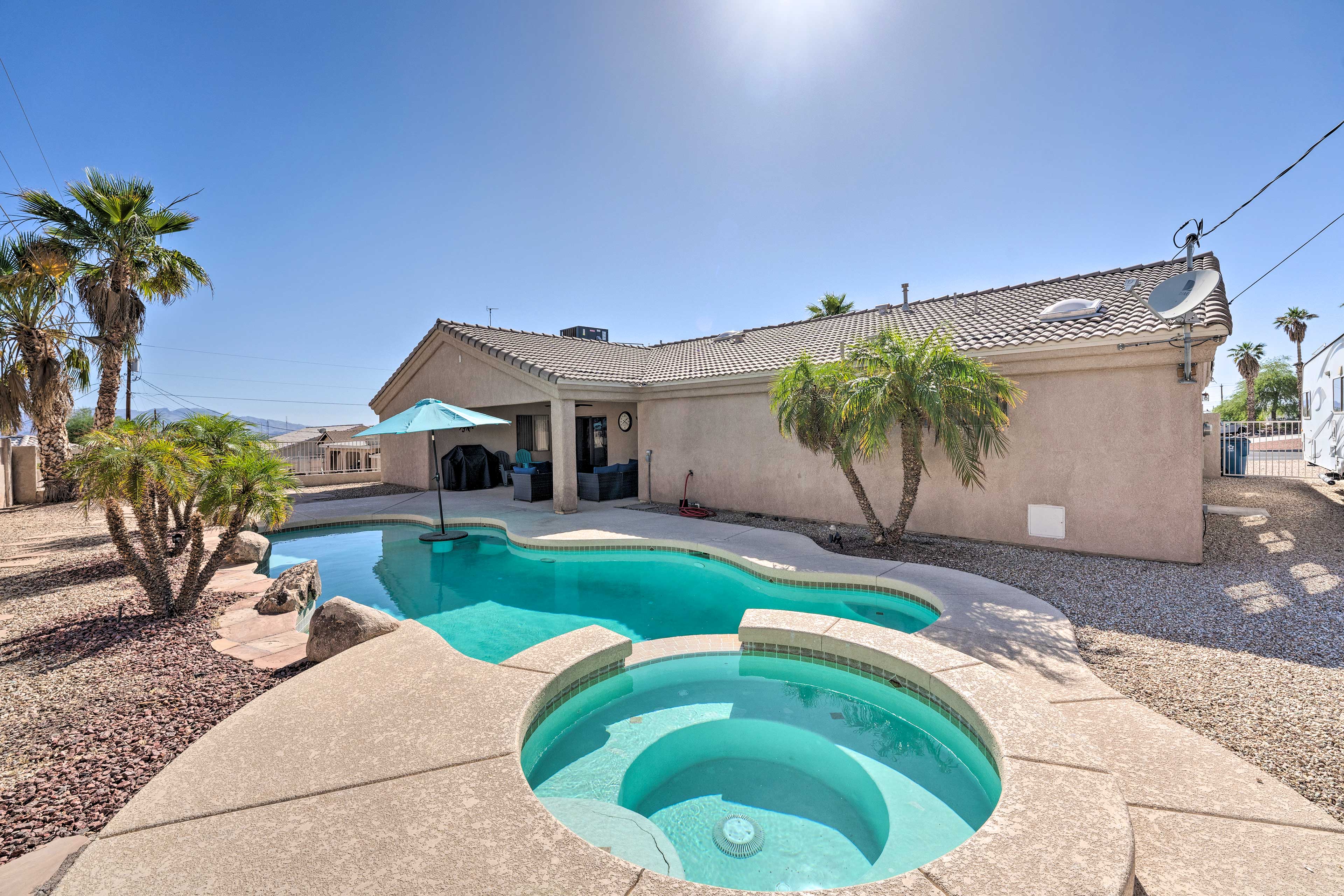 Property Image 2 - Idyllic Lake Havasu Home w/ Pool + Jacuzzi!