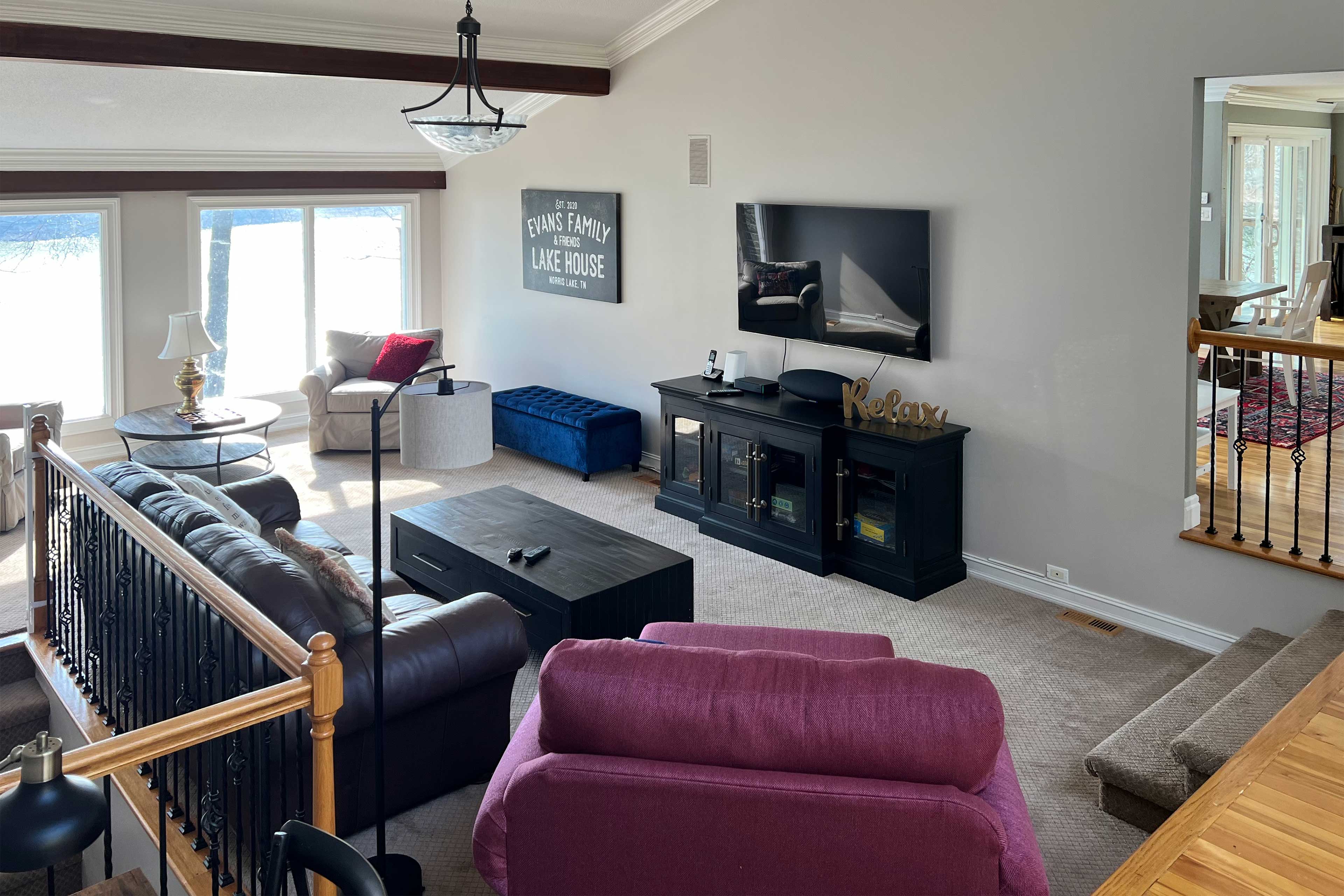 Inviting Family Abode w/ Dock on Norris Lake!