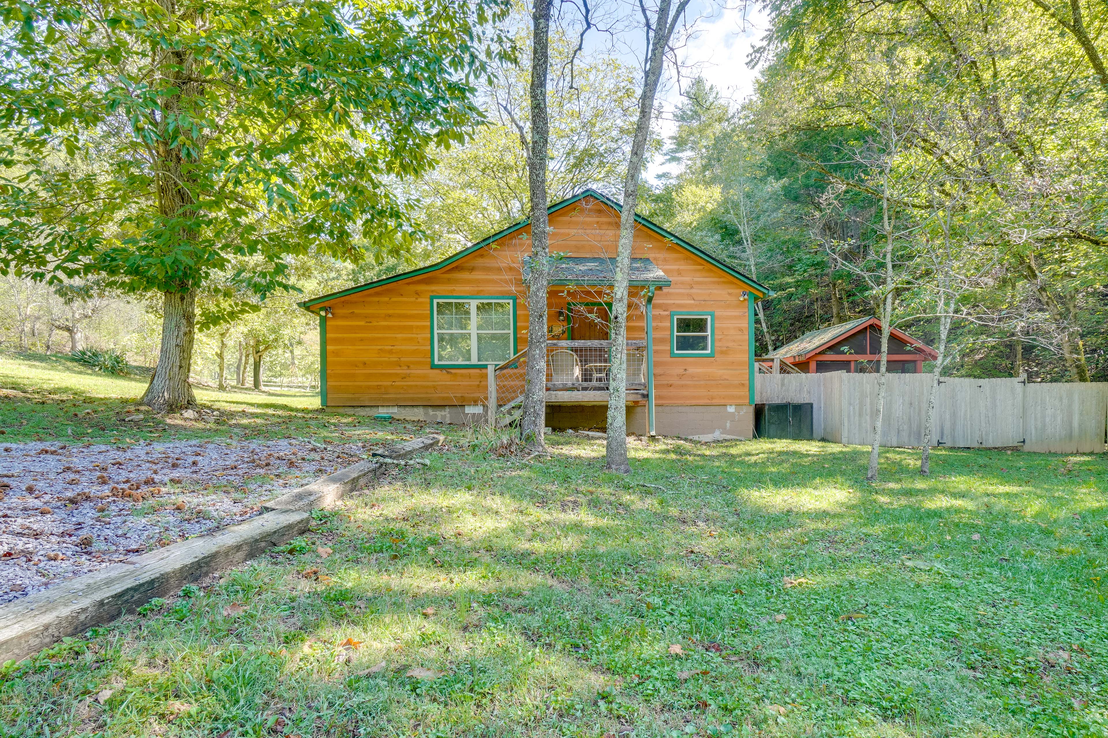 Property Image 1 - ’Just Fur Relaxin’ Sevierville Cabin w/ Hot Tub!