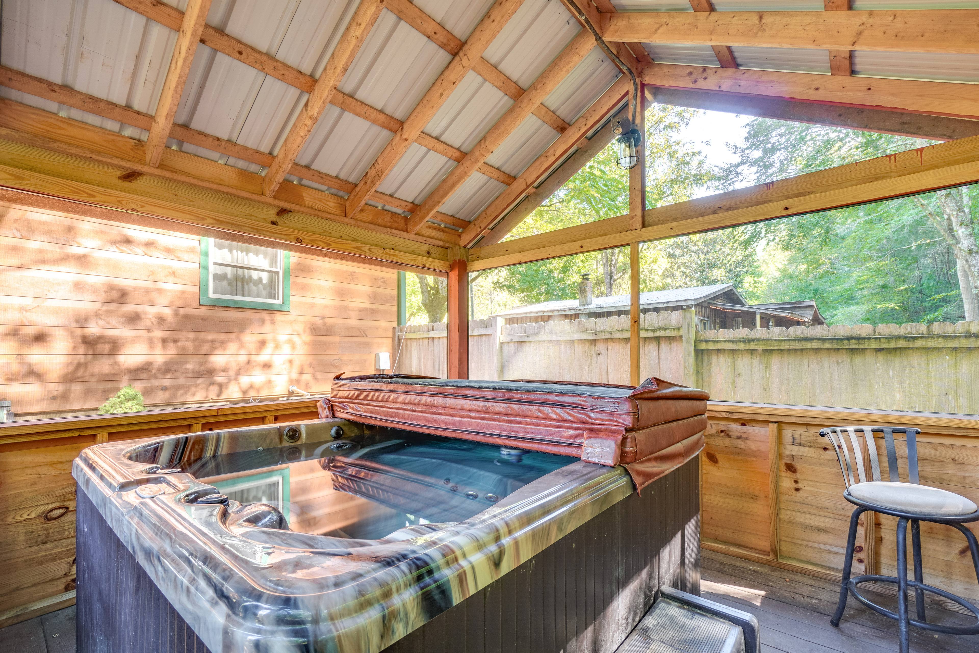 Property Image 2 - ’Just Fur Relaxin’ Sevierville Cabin w/ Hot Tub!