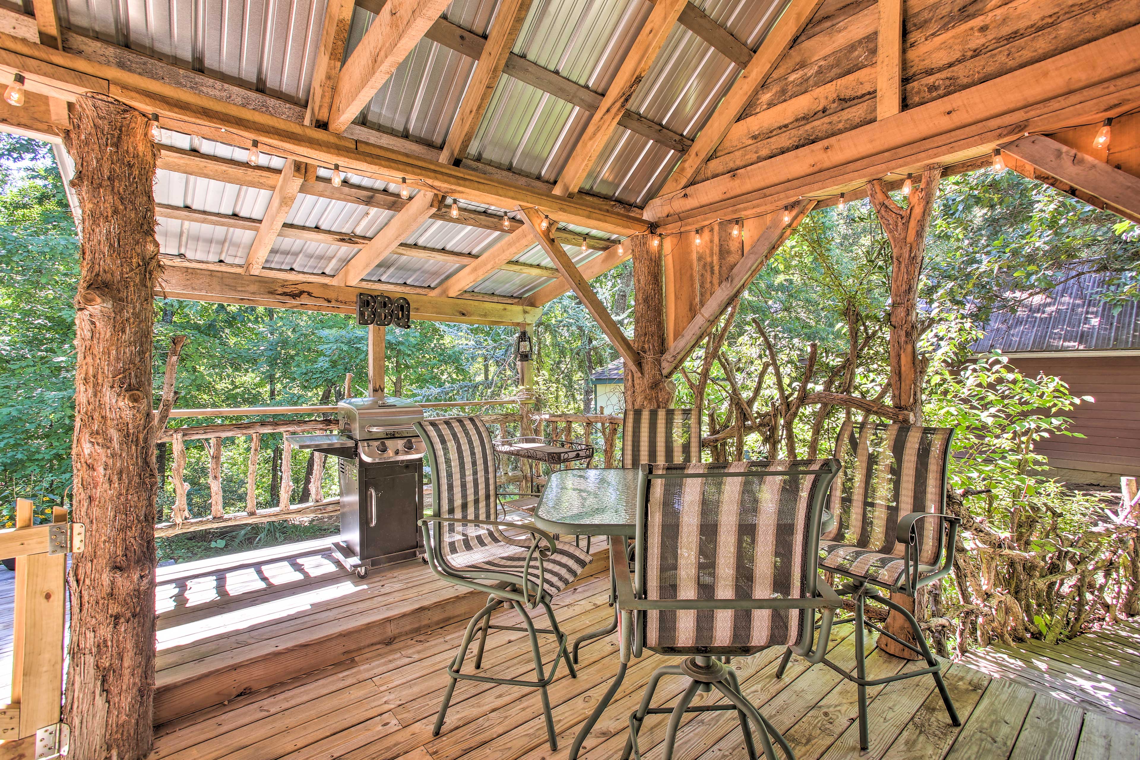 Rustic & Secluded Retreat w/ Deck on 2 Acres!