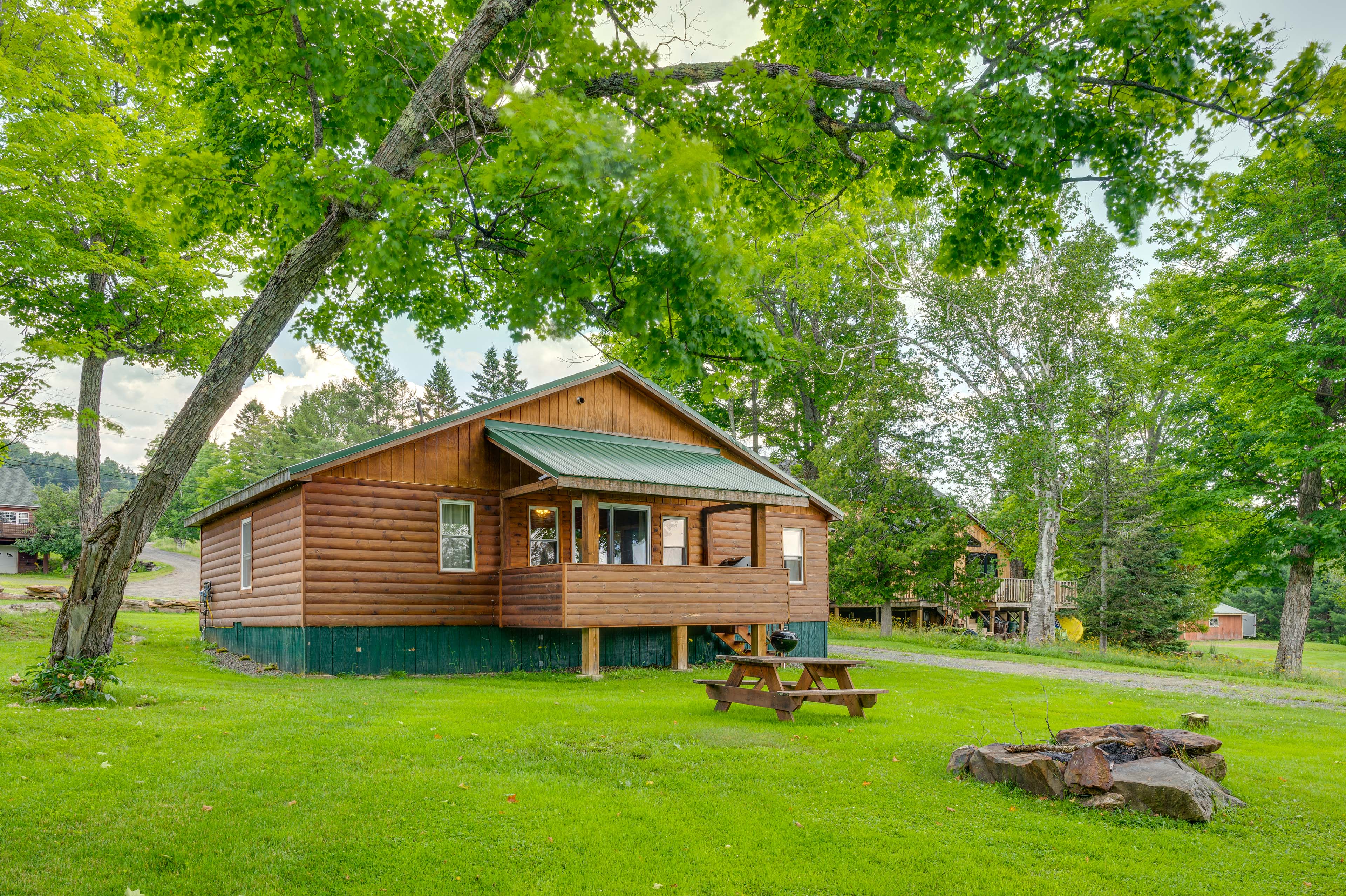 Property Image 2 - Rustic Cabin Retreat on Rangeley Lake!