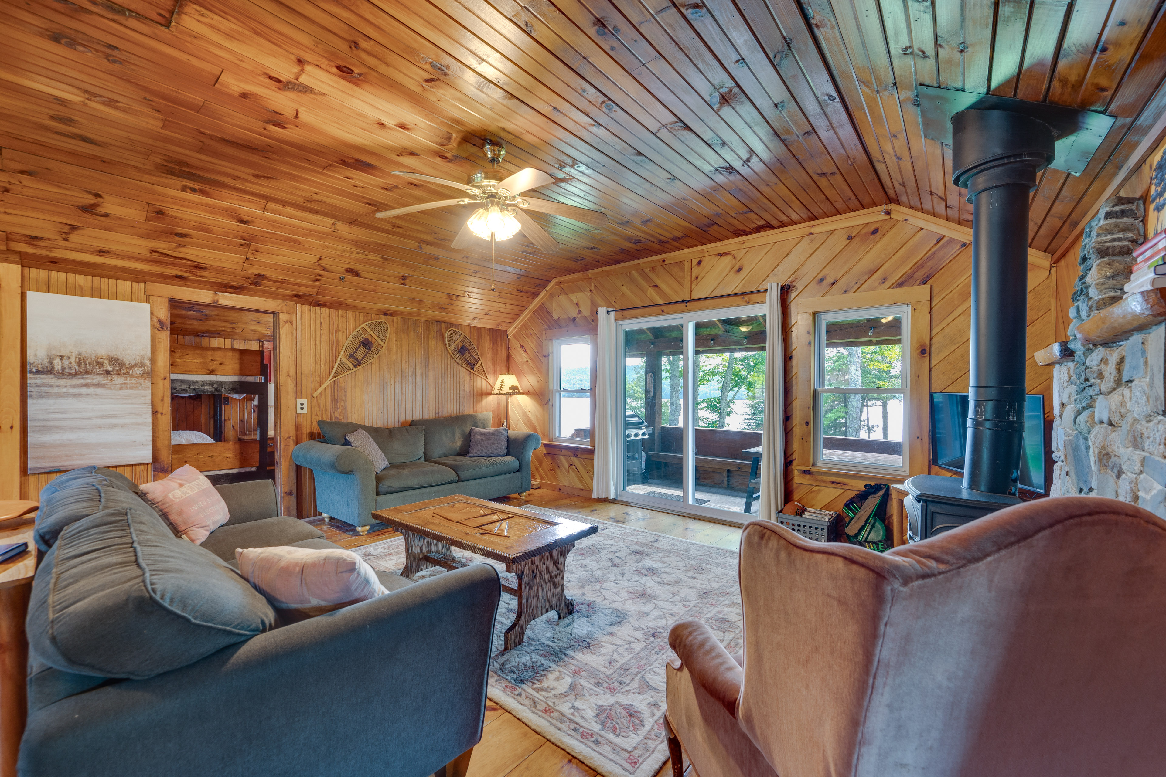 Property Image 1 - Rustic Cabin Retreat on Rangeley Lake!