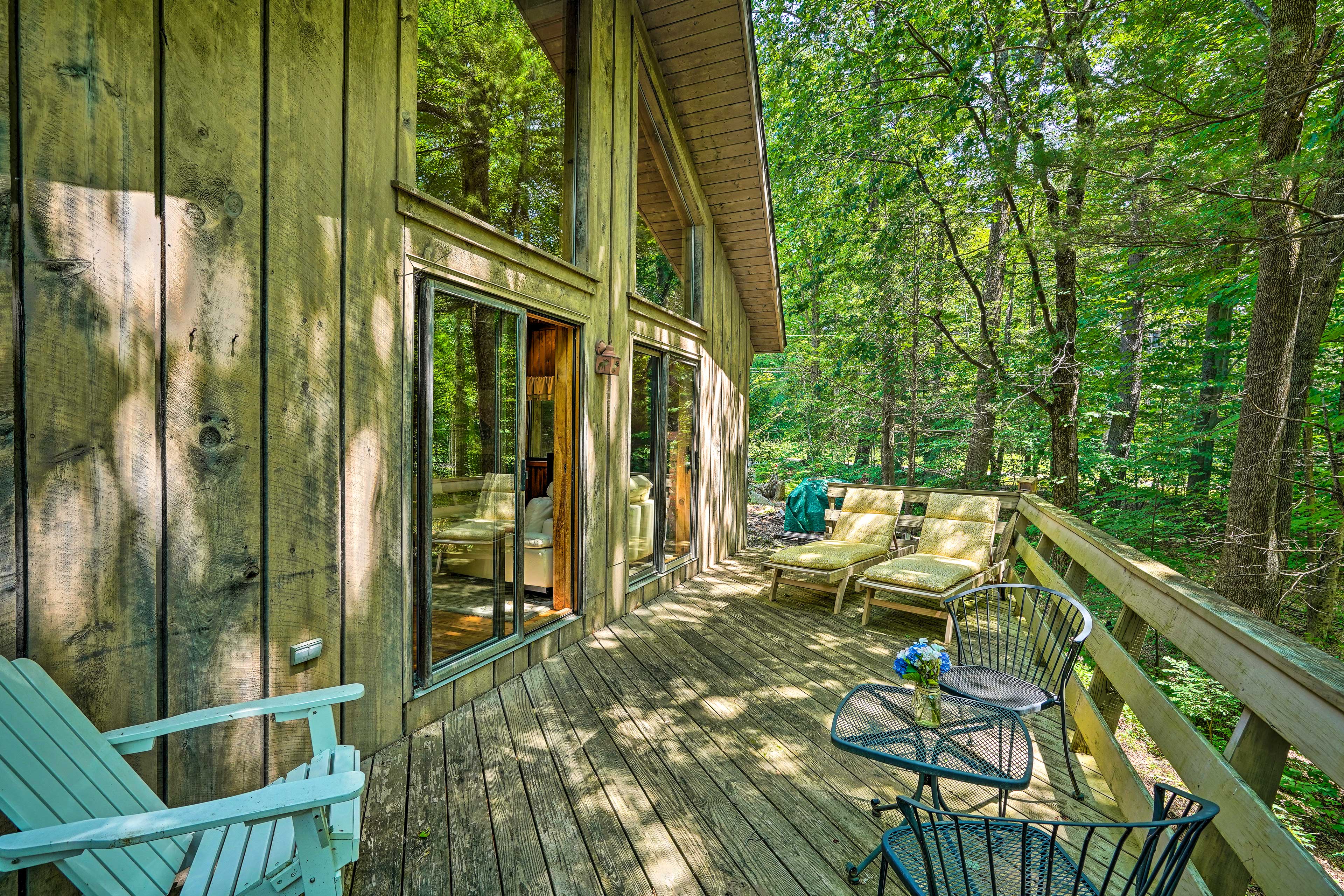 Property Image 2 - Serene Berkshires Cabin w/ Deck & Fire Pit!