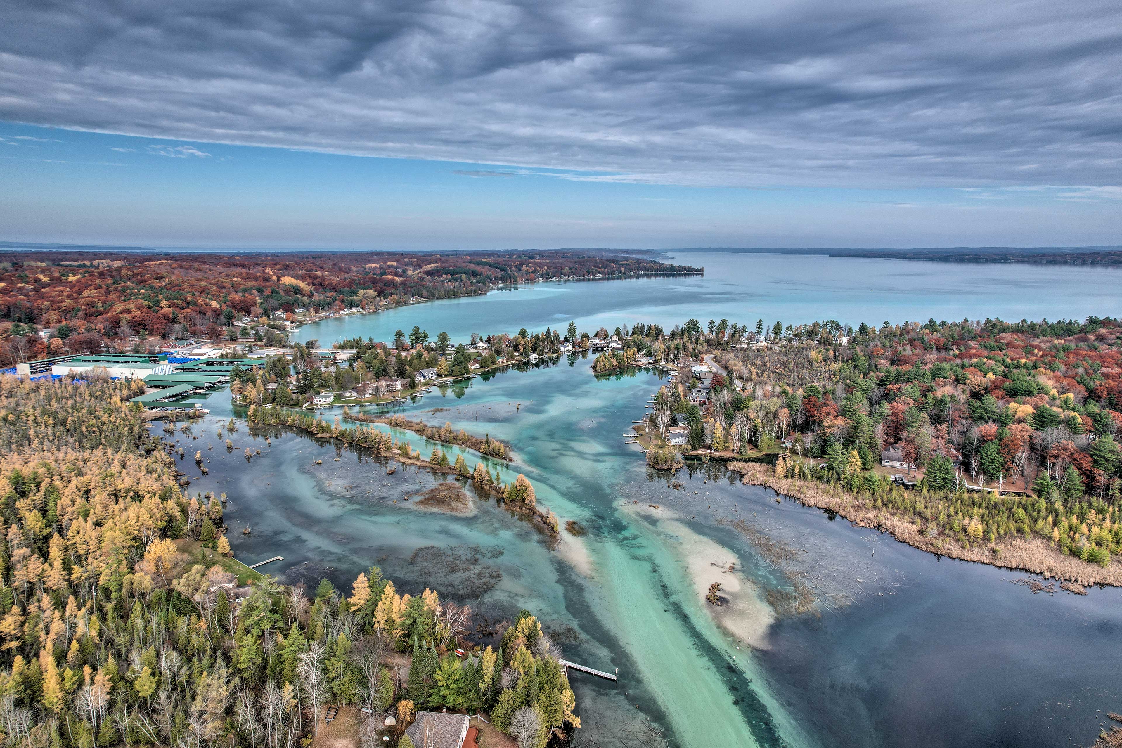 Property Image 2 - Serene Riverfront Home w/ Torch Lake Access!