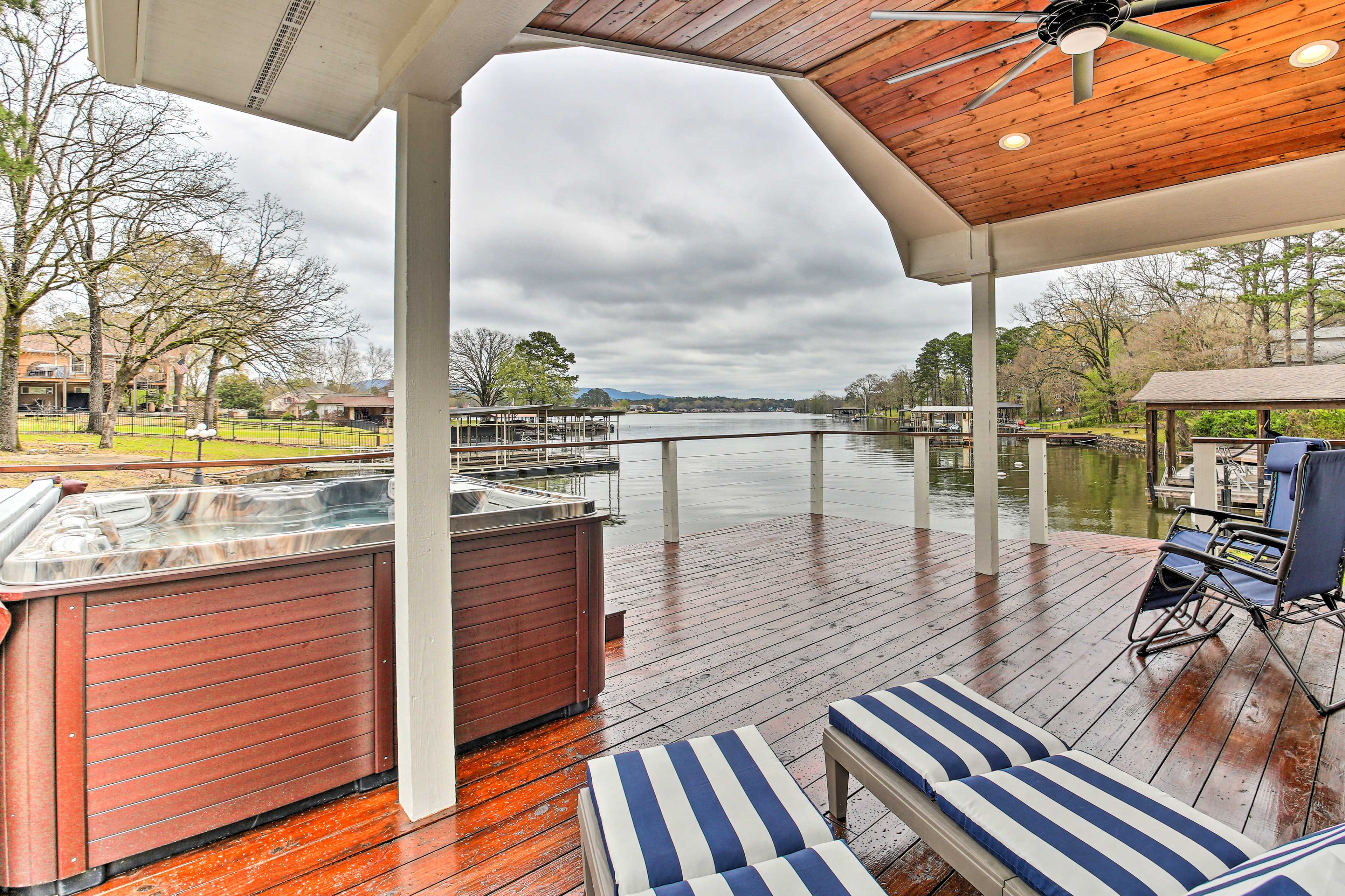 Property Image 1 - Waterfront Hot Springs Home w/ Boat Dock & Kayaks!