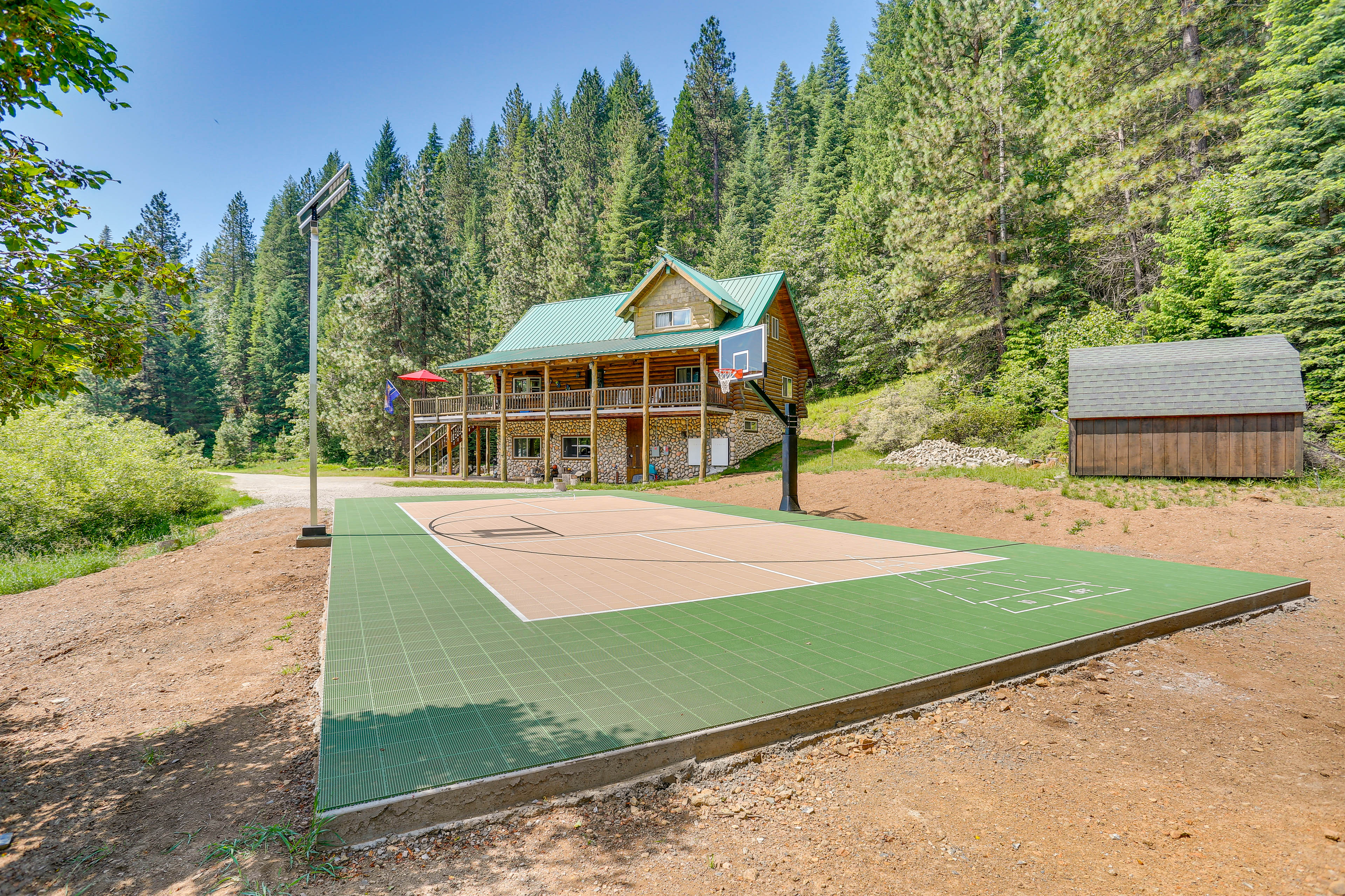 Property Image 2 - Log Home on 40 Private Acres By Mt Shasta Ski Park