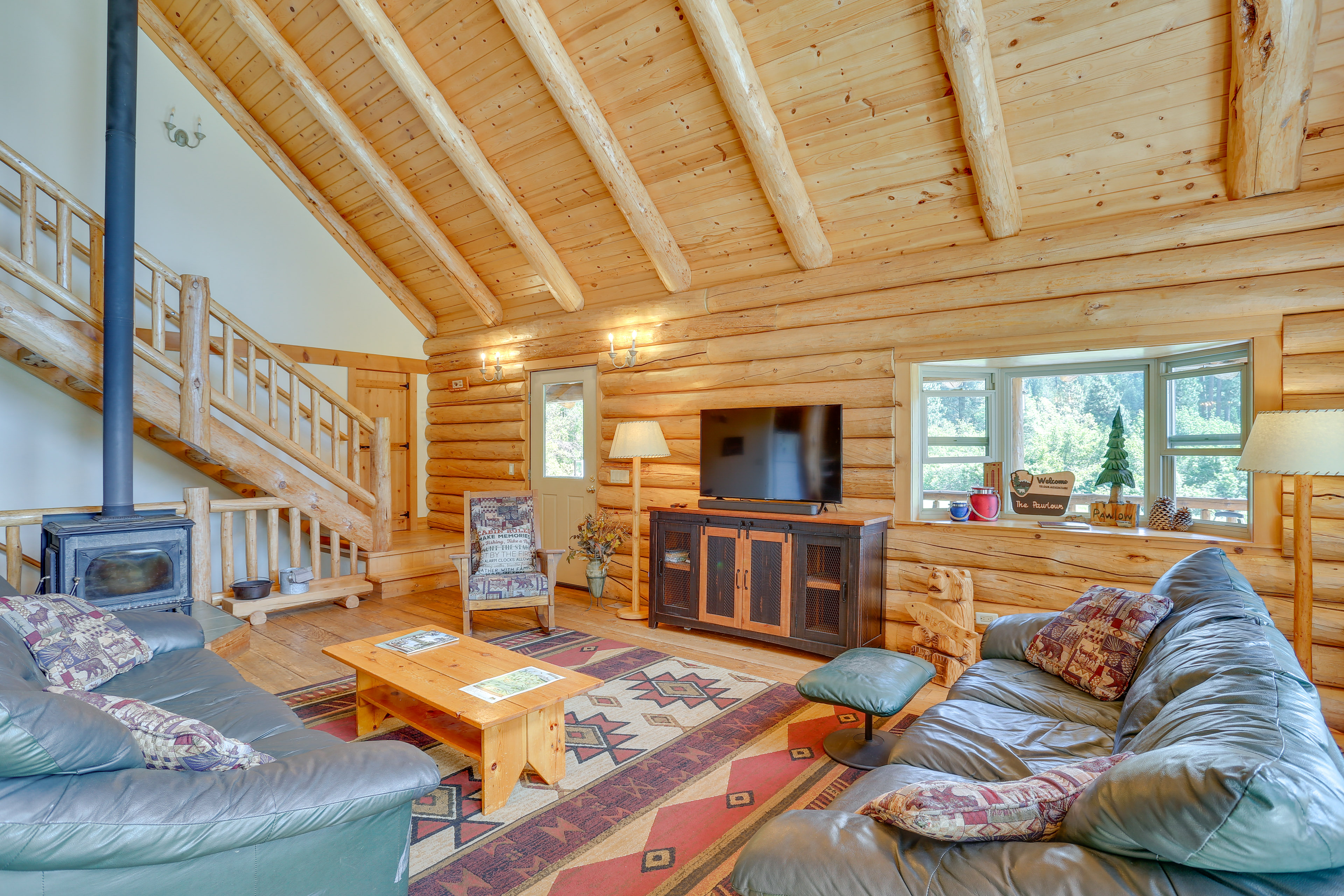 Property Image 1 - Log Home on 40 Private Acres By Mt Shasta Ski Park