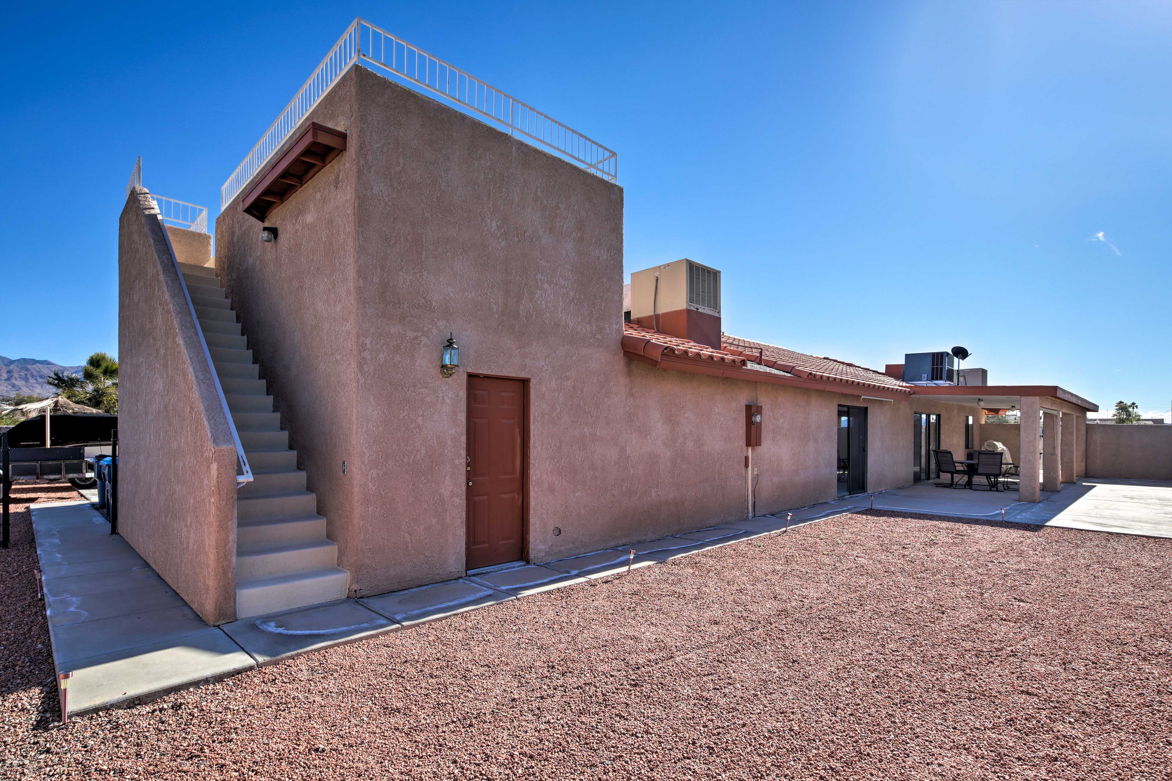 Property Image 2 - Lake Havasu Home w/ Rooftop Deck & Mountain Views!