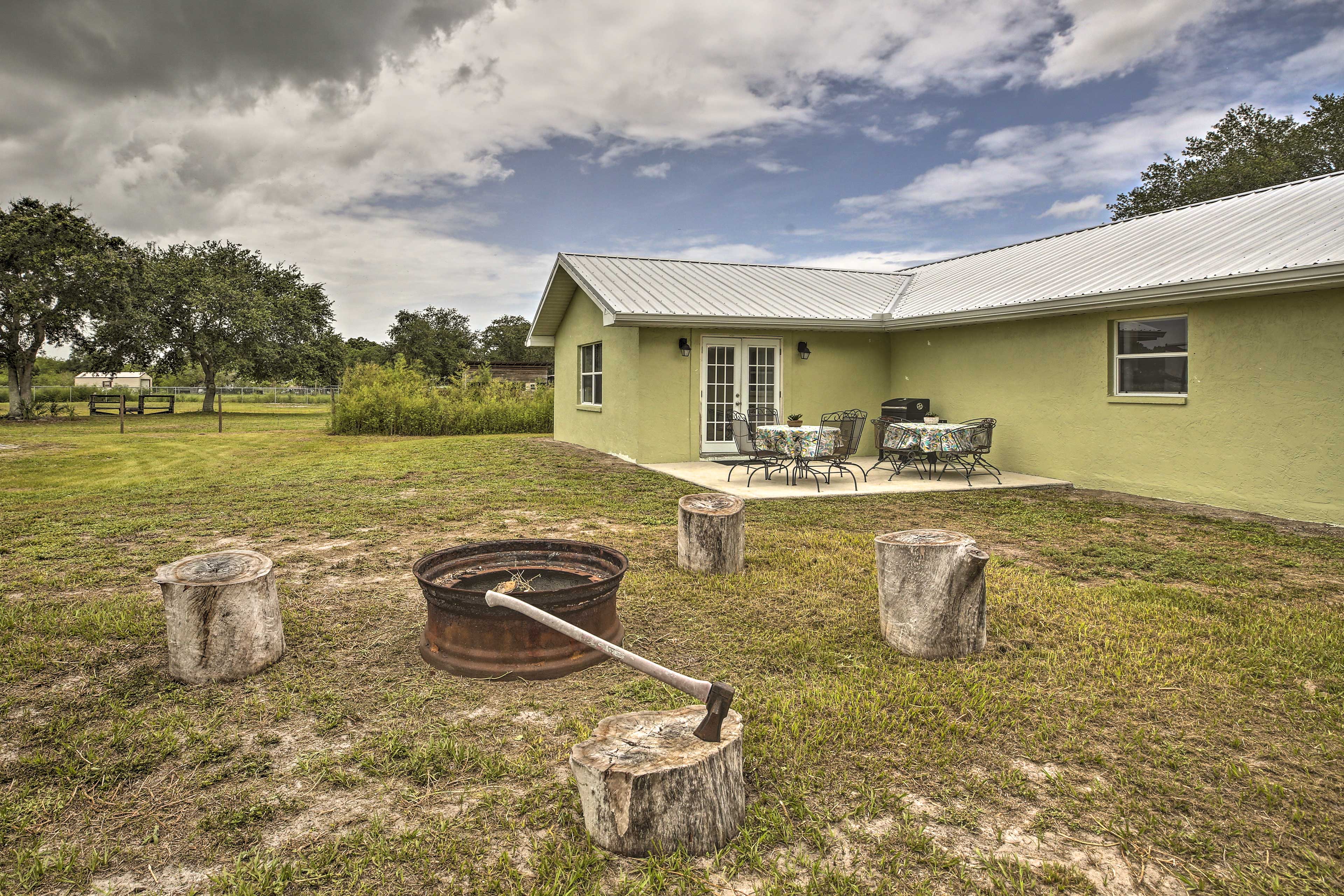 Property Image 2 - Lake Okeechobee Fishing Retreat w/ Fire Pit!