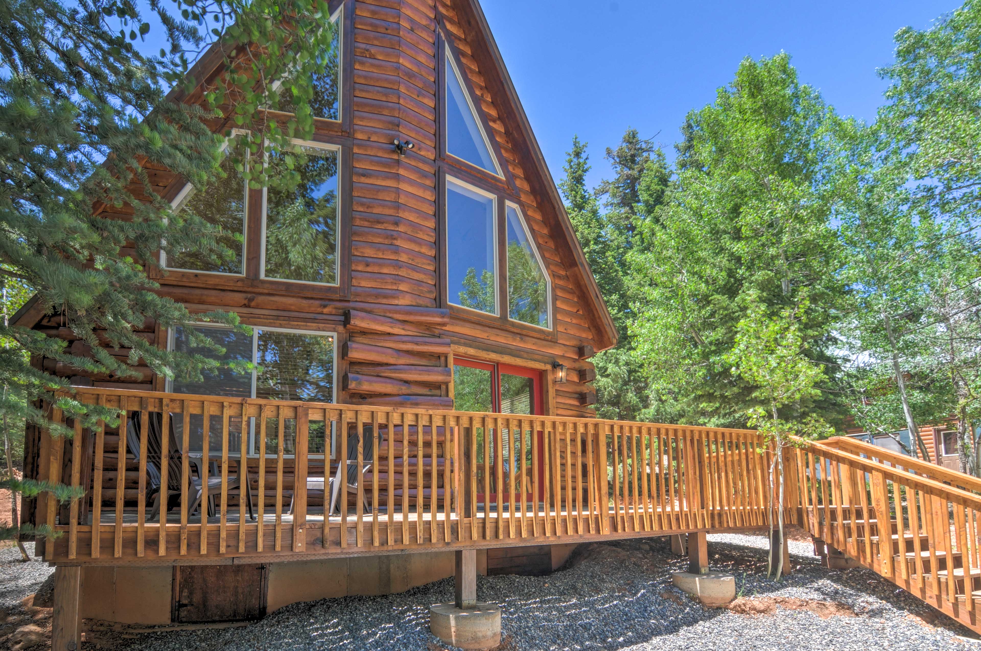 Walk to Duck Creek Village: A-Frame Getaway!