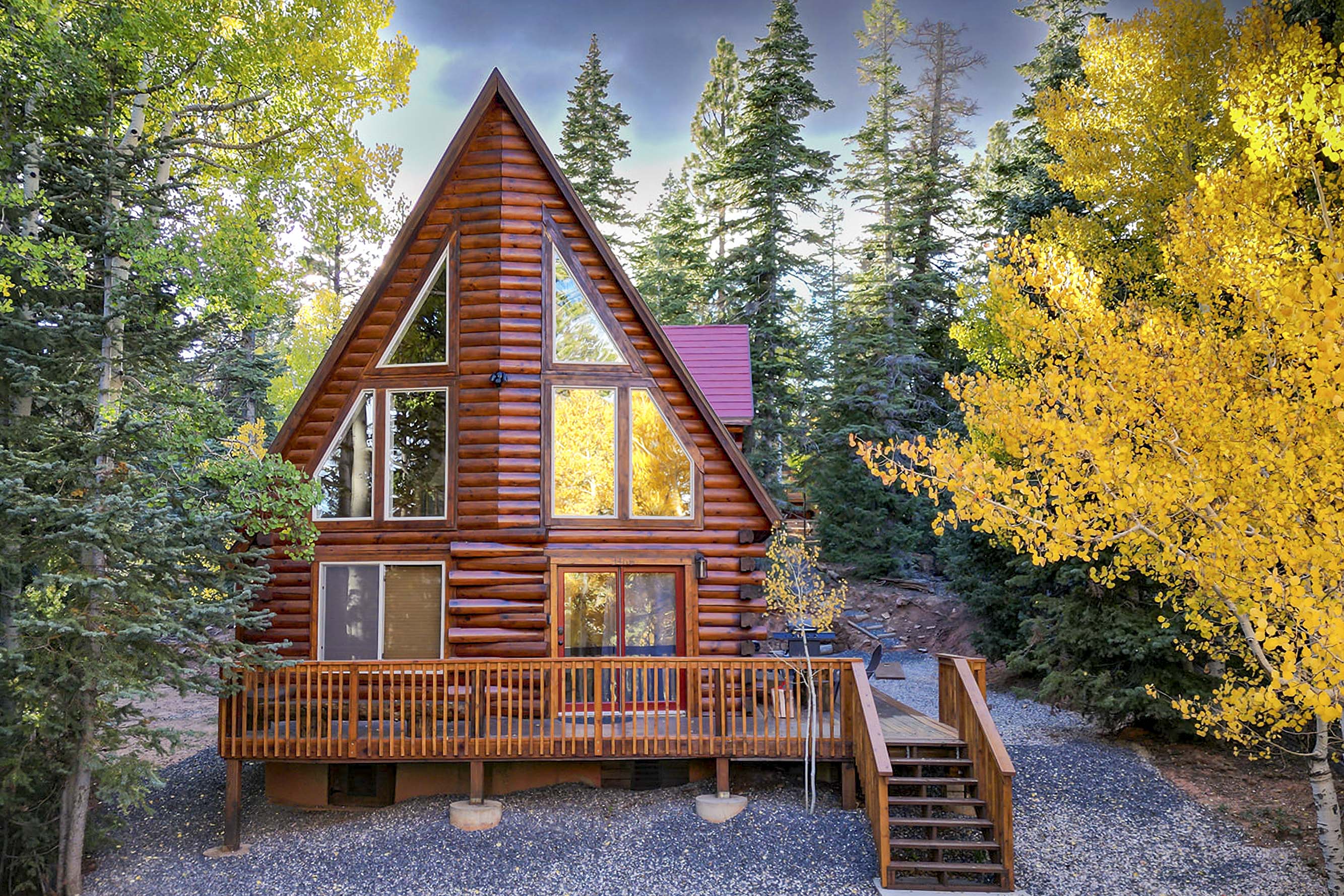 Property Image 1 - Hike, Bike & Ski: Duck Creek Village A-Frame!