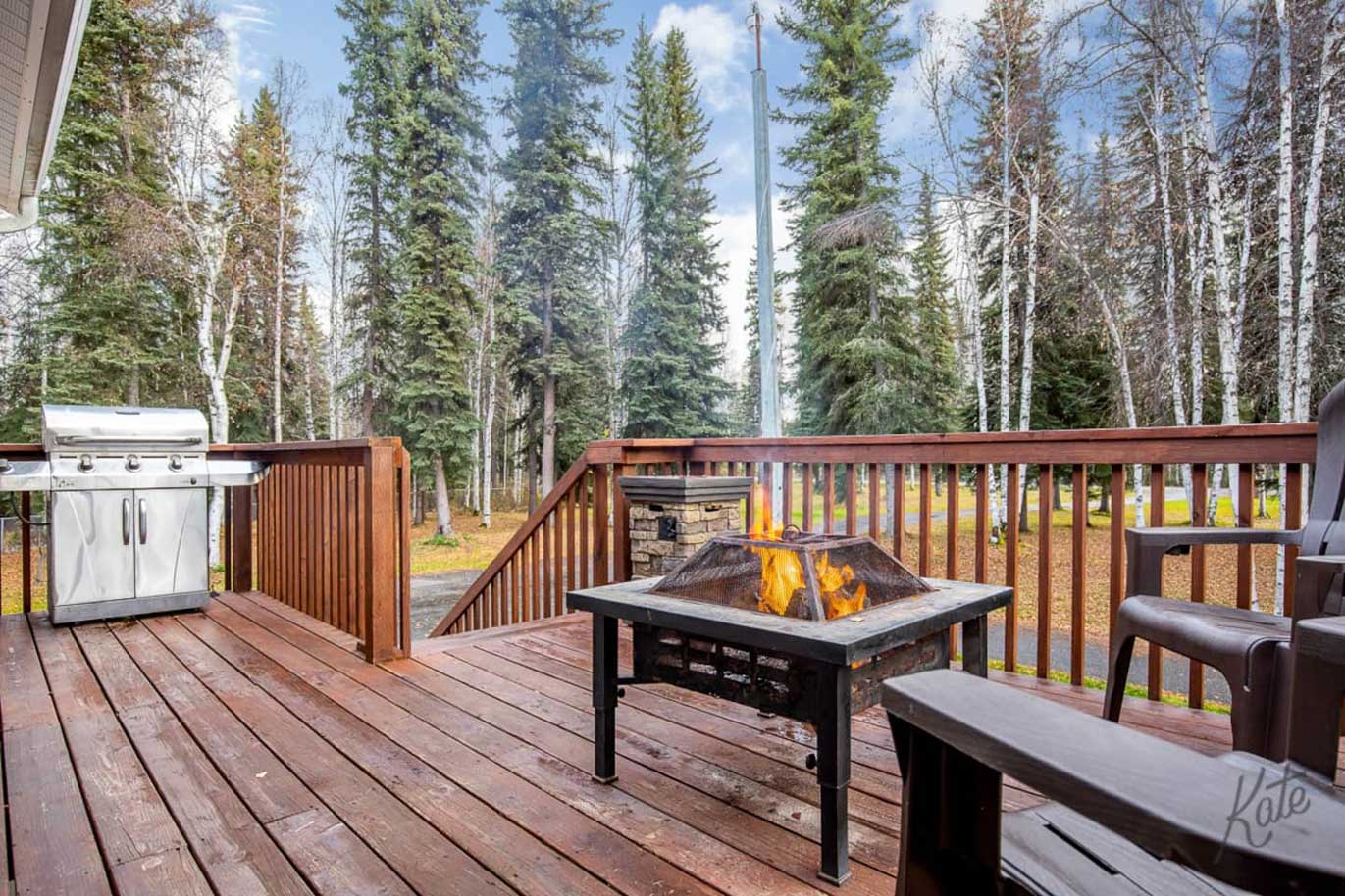 Property Image 1 - North Pole Escape w/ Deck & Aurora Lights Views!