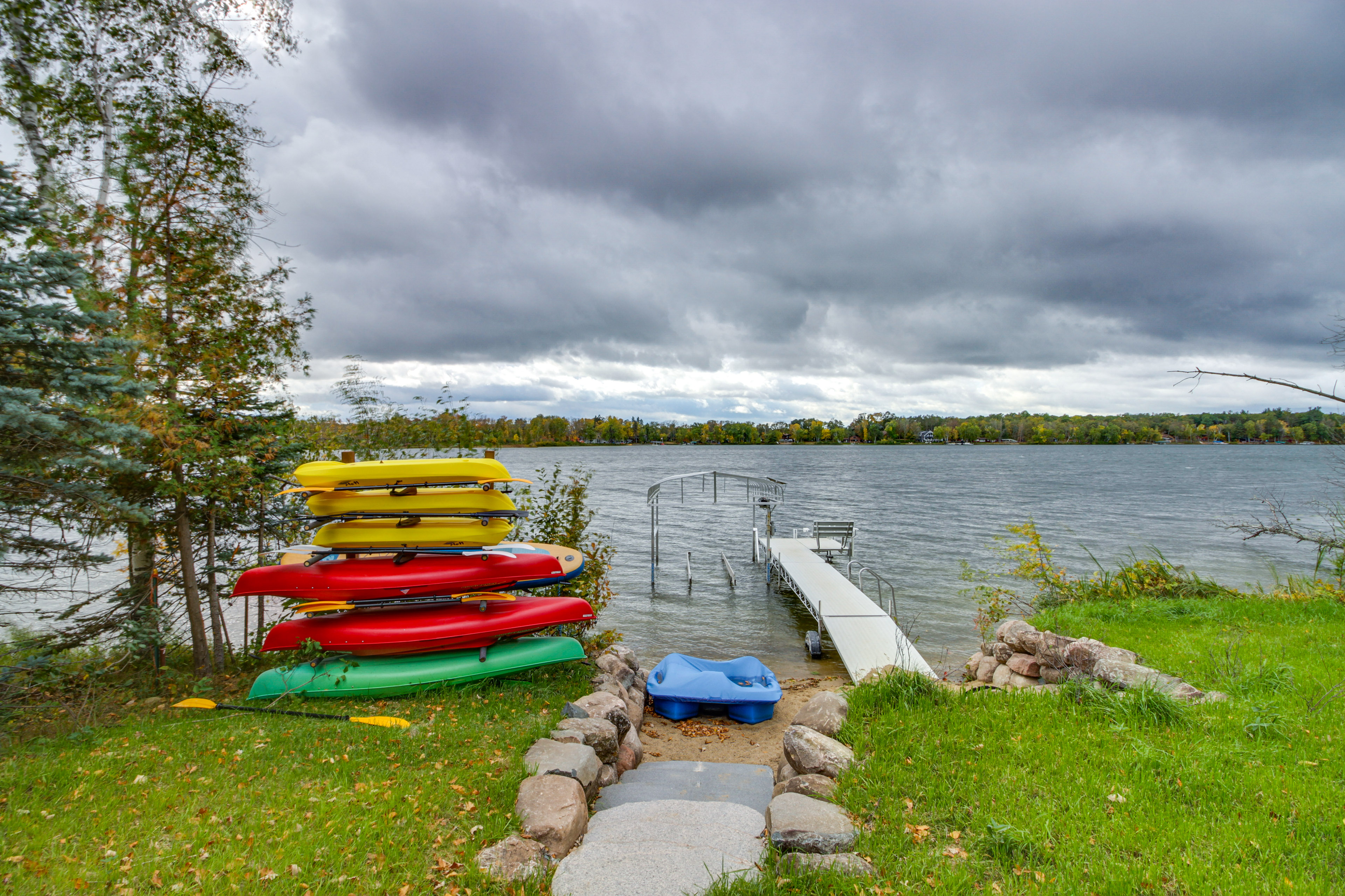 Property Image 2 - Pequot Lakes Retreat w/ Beach + Fire Pit!