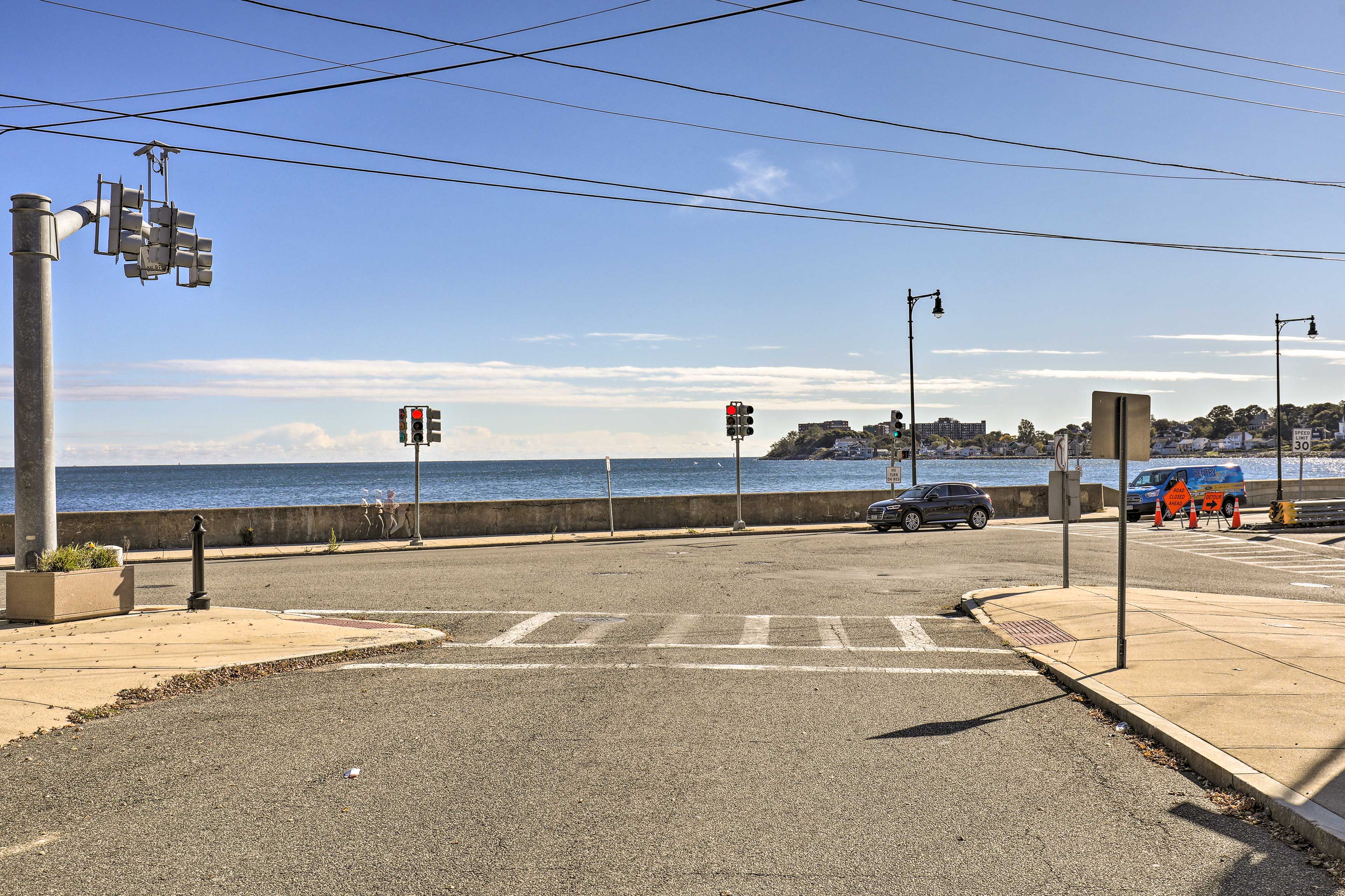 Pet-Friendly Revere Getaway, Steps from the T!