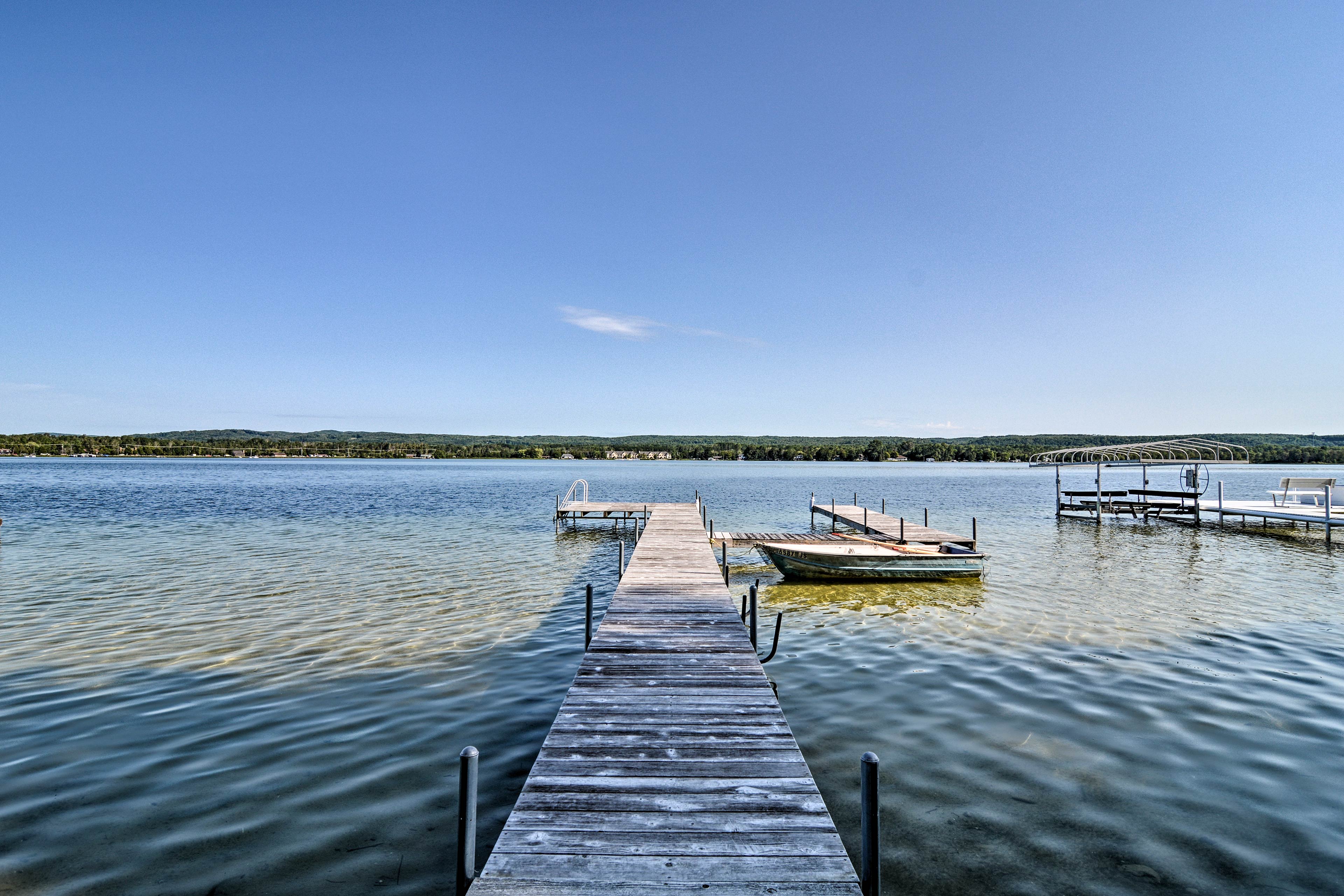 Property Image 2 - Petoskey Waterfront Cottage w/ Deck + Grill!