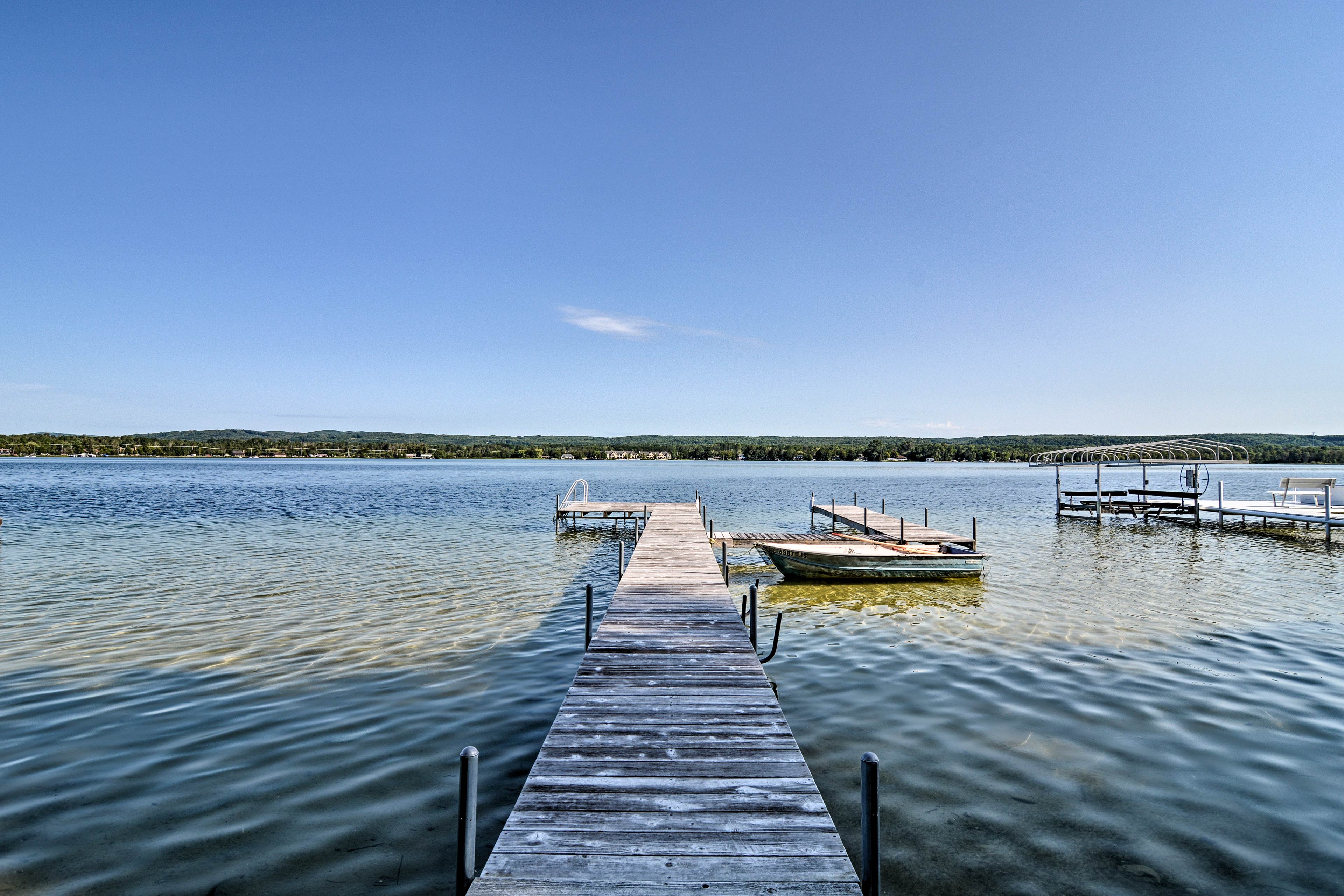 Property Image 2 - Waterfront Petoskey Cottage w/ Deck + Grill!