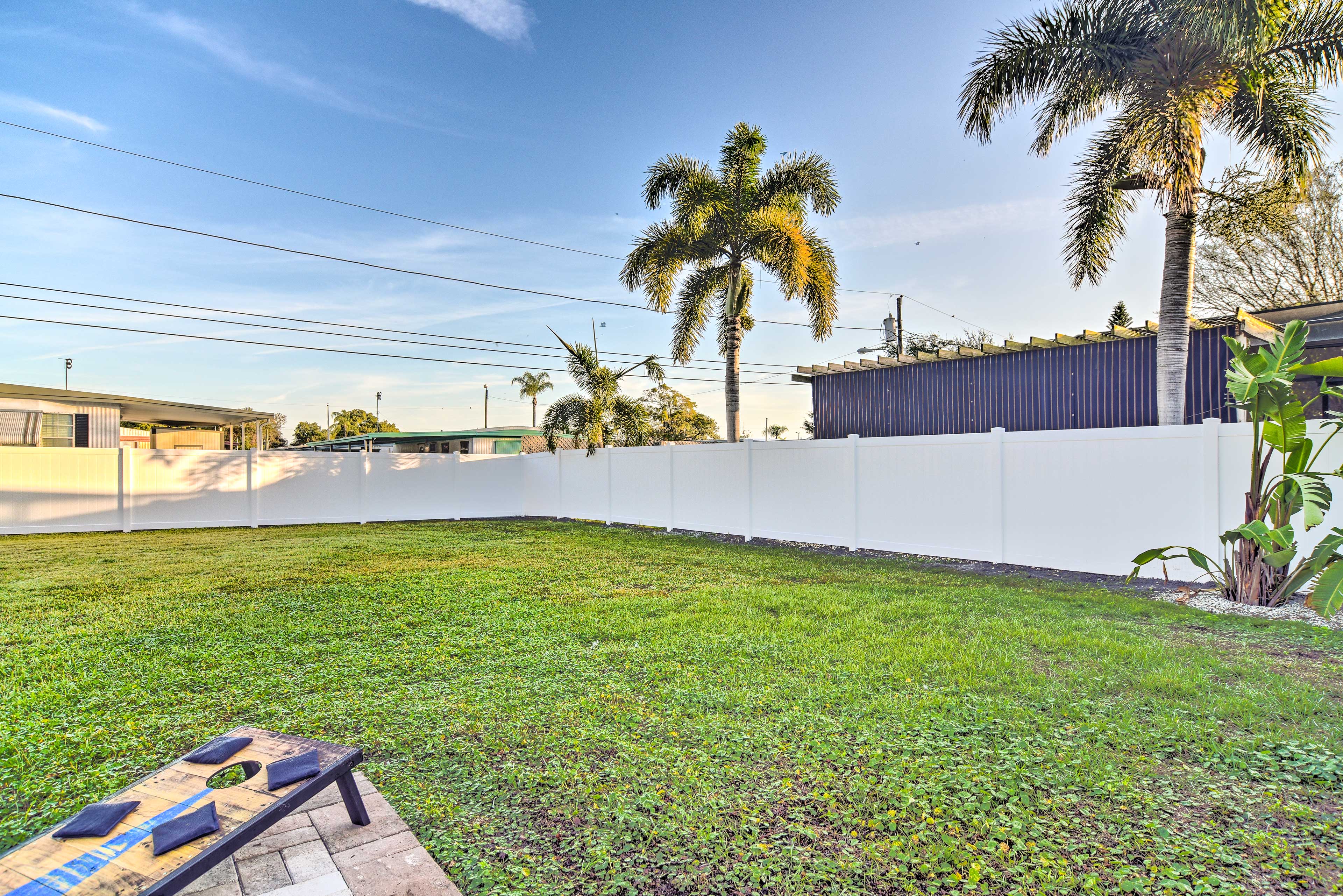 Property Image 1 - Sunny Seminole Home w/ Gas Grill + Fire Pit!