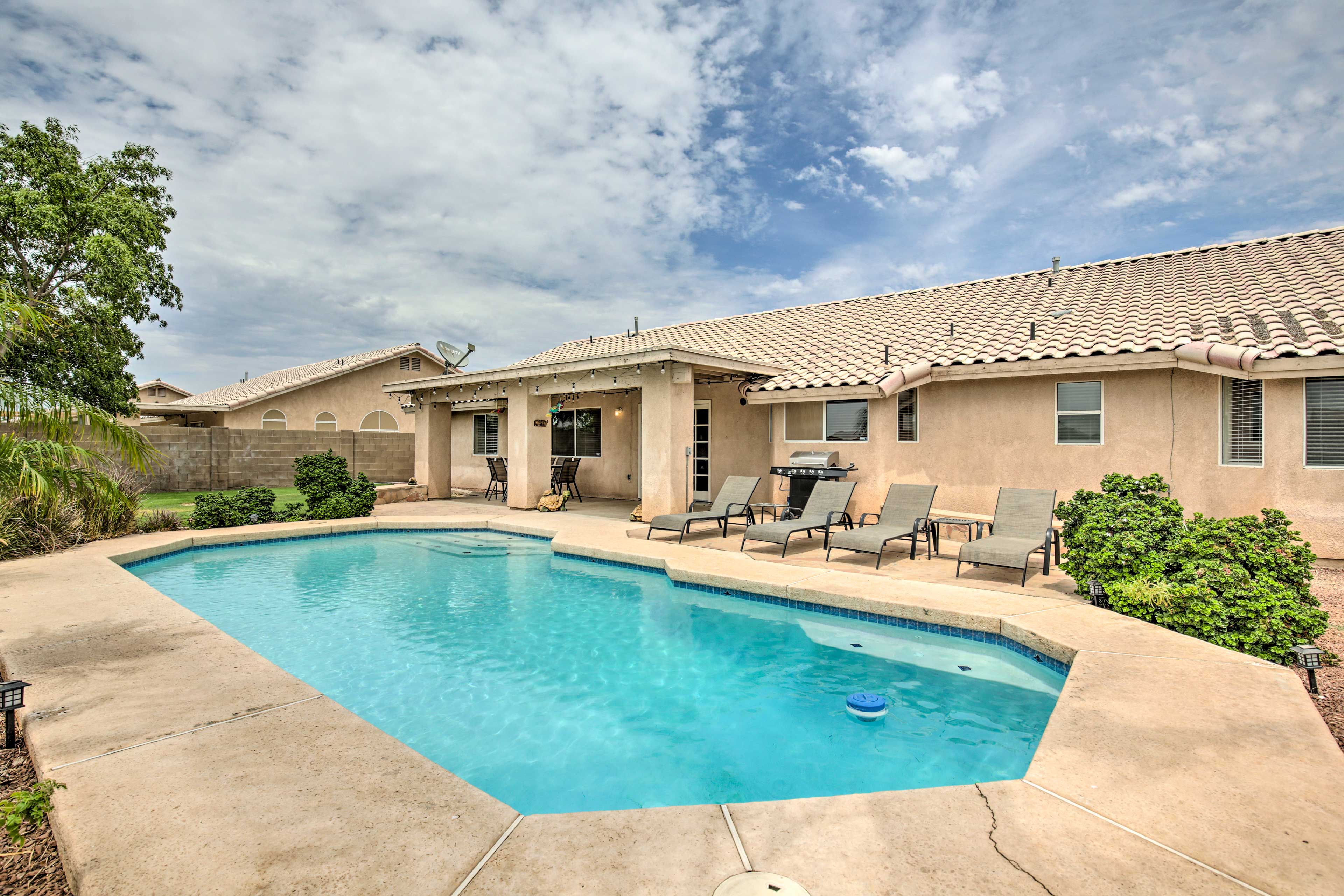 Property Image 1 - Sunny Yuma Retreat w/ Private Pool & Grill!