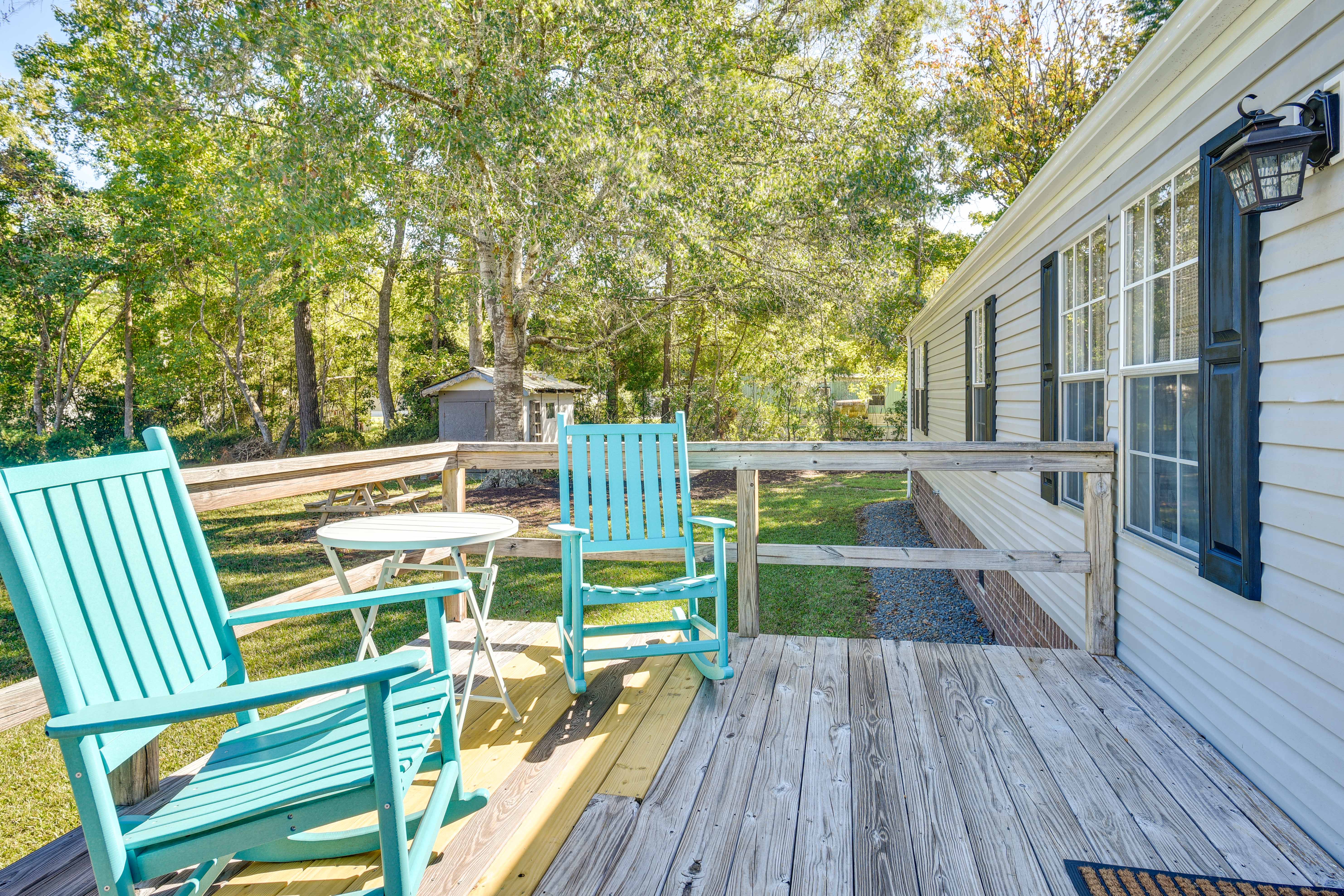 Property Image 1 - Supply Cottage w/ Deck < 2 Mi to the Beach!