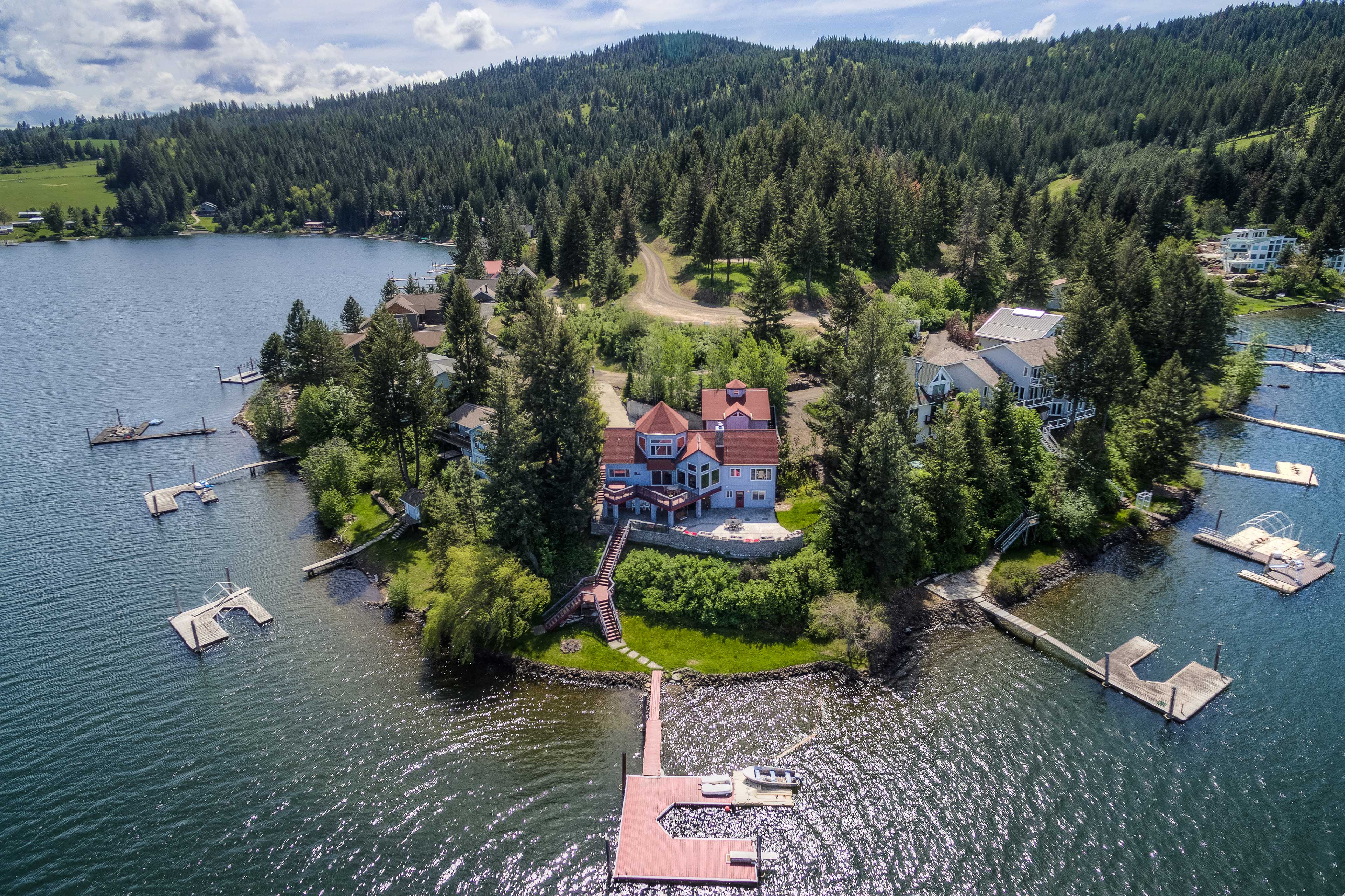 Property Image 2 - Lakefront Home w/ Boat Dock in Coeur d’Alene Area!