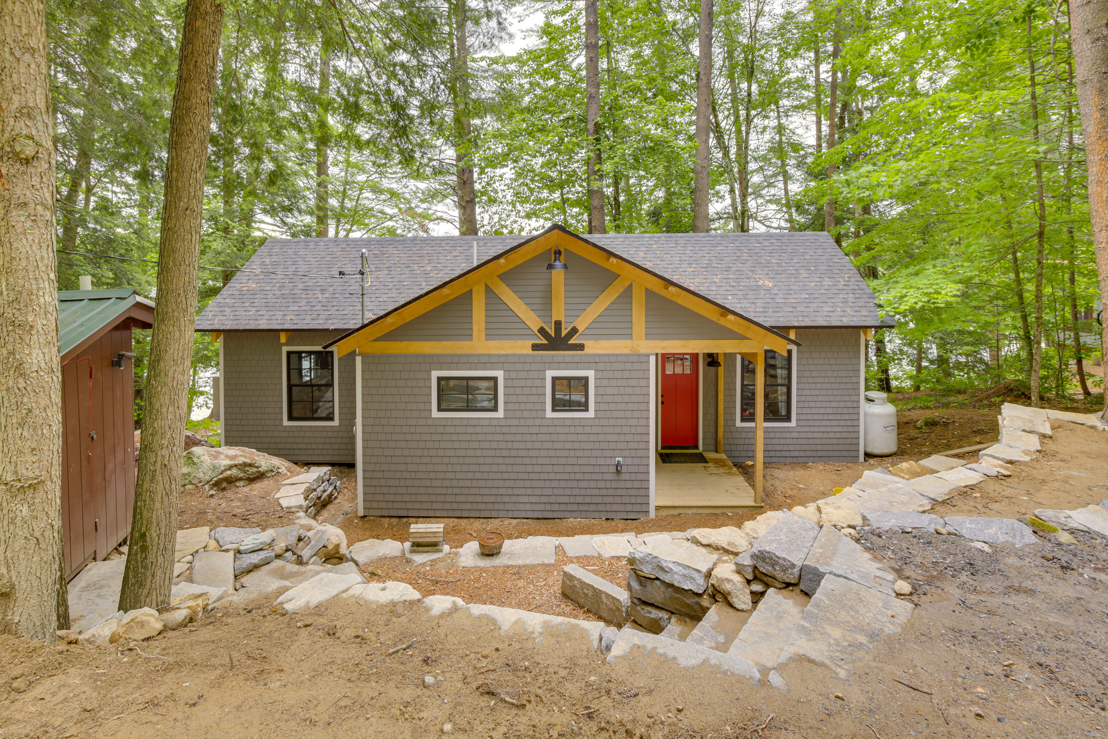 Property Image 2 - Lakefront Hartford Cabin w/ Canoe & Boat Ramp