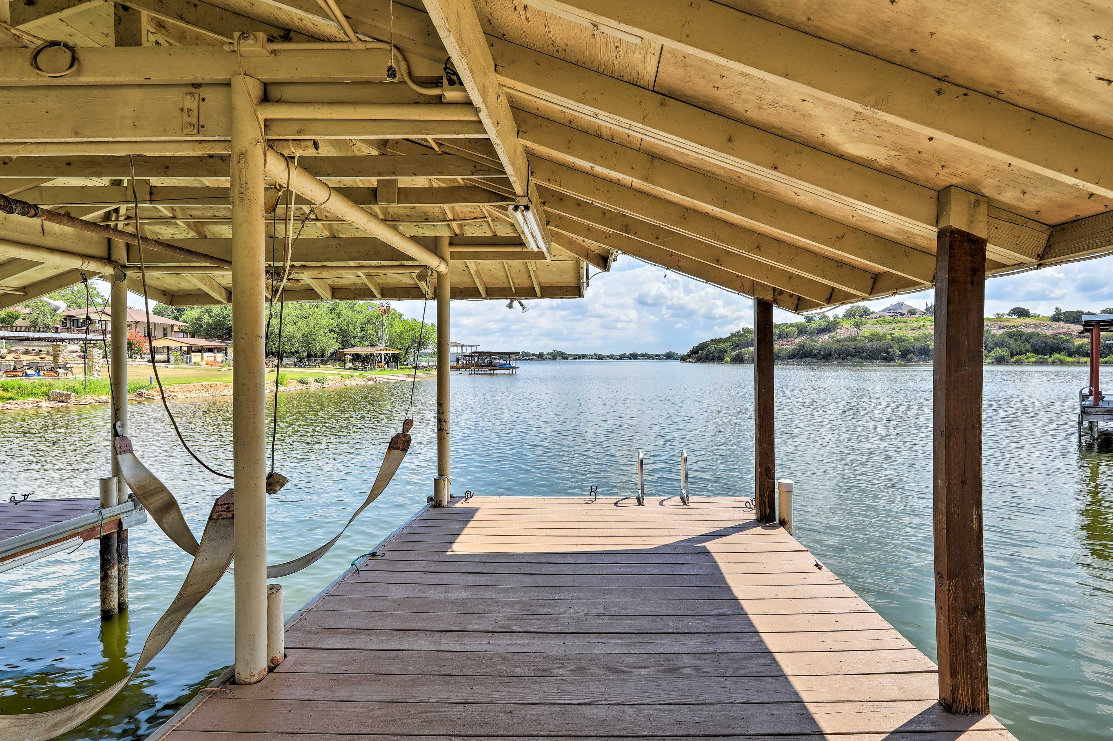 Property Image 2 - Lakefront Granbury Home w/ Dock, Decks & Hot Tub!