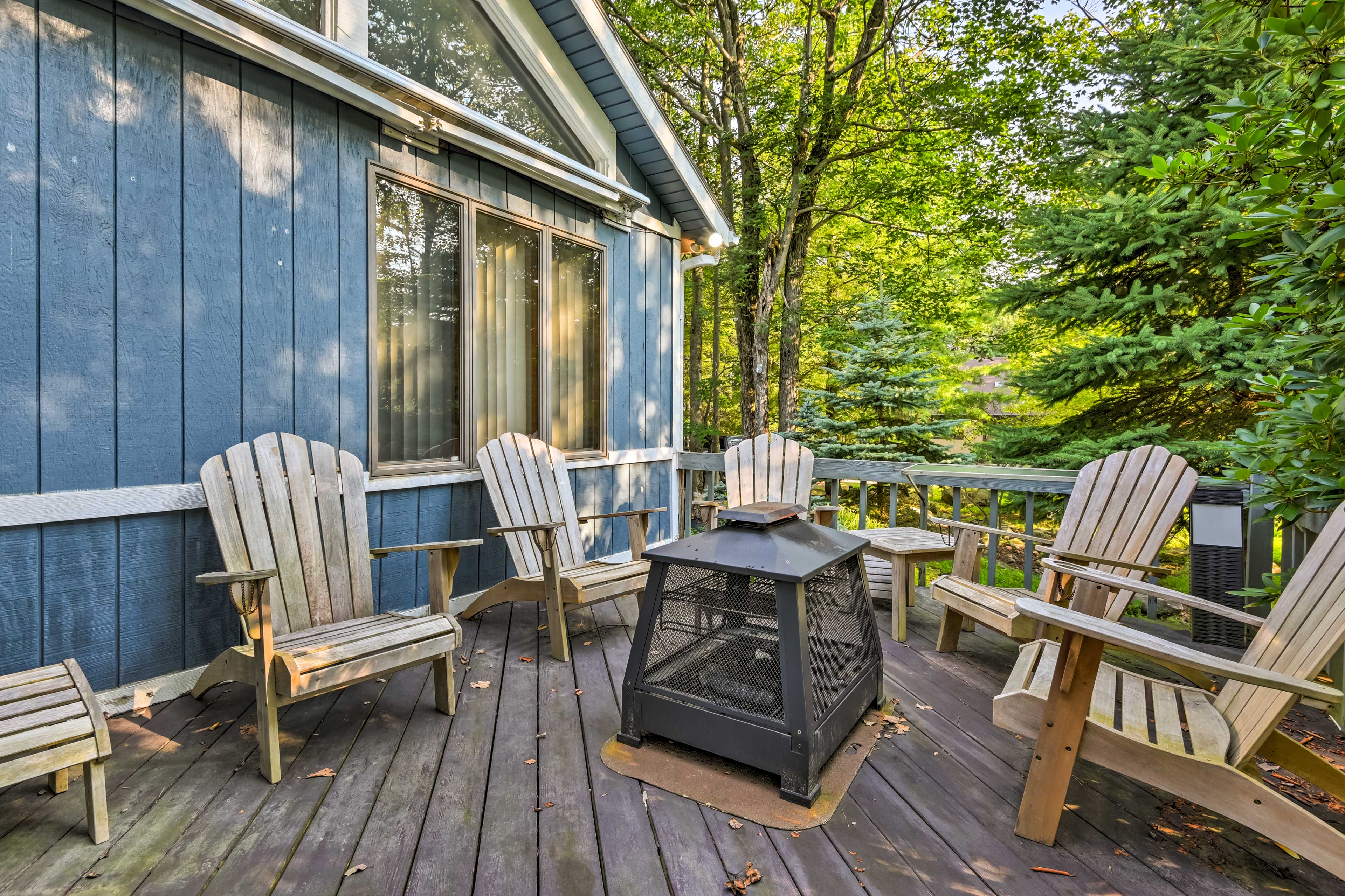 Property Image 2 - Lake Harmony Resort Home w/ Deck + Fire Pit!