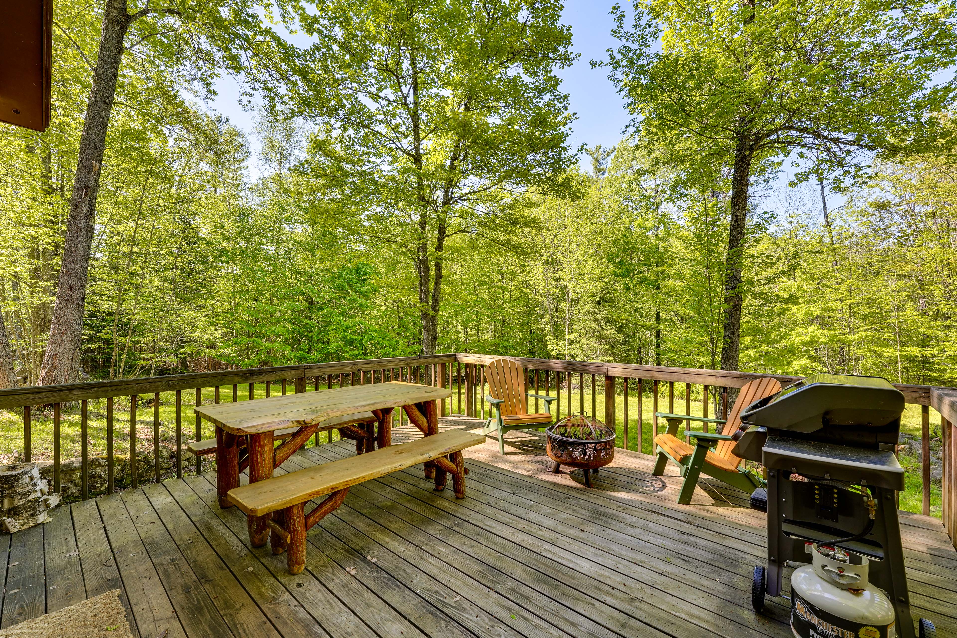 Property Image 1 - Saranac Lake Cabin w/ Deck: Pets Welcome!