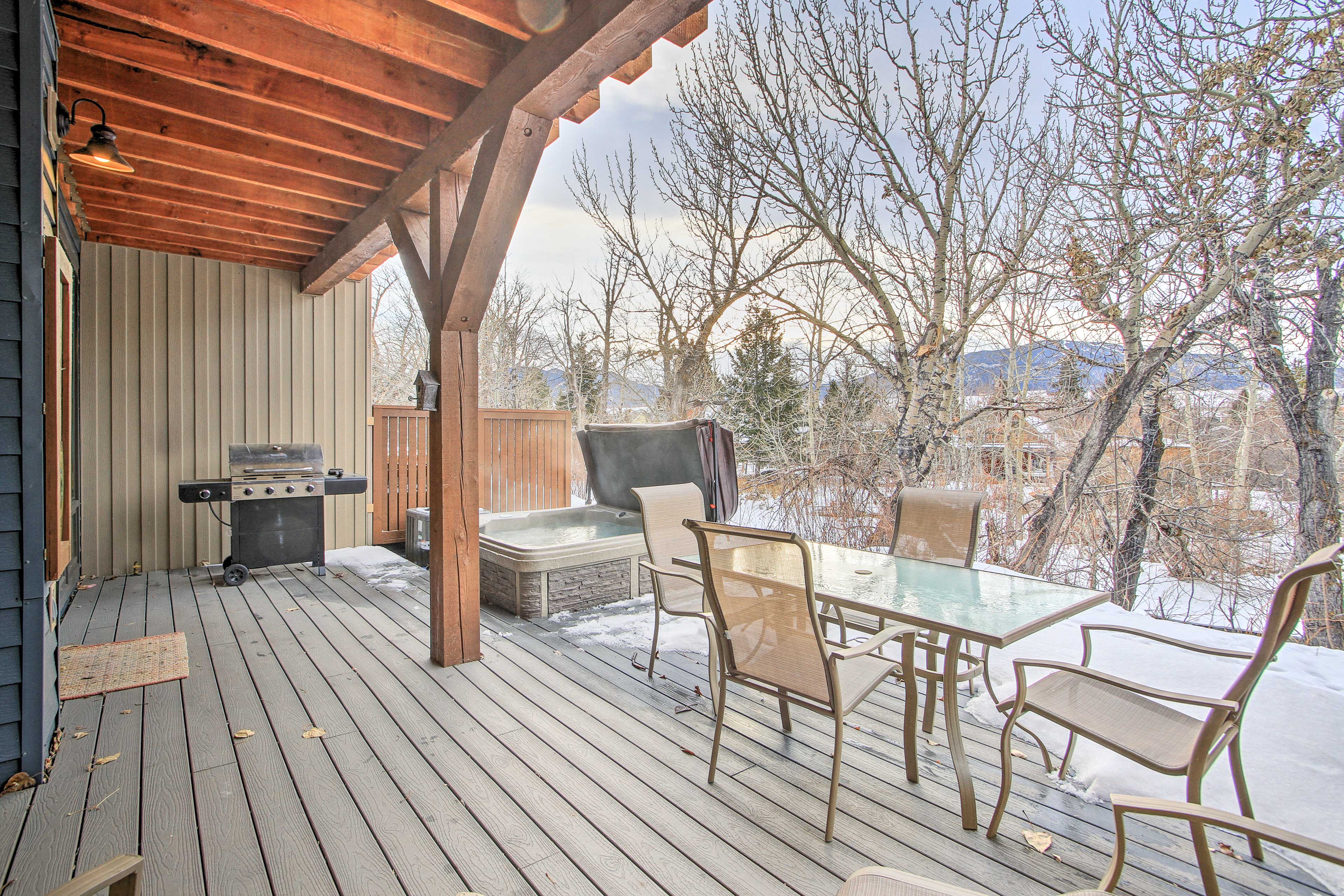 Property Image 2 - Red Lodge Townhome w/ Private Hot Tub & Mtn Views!