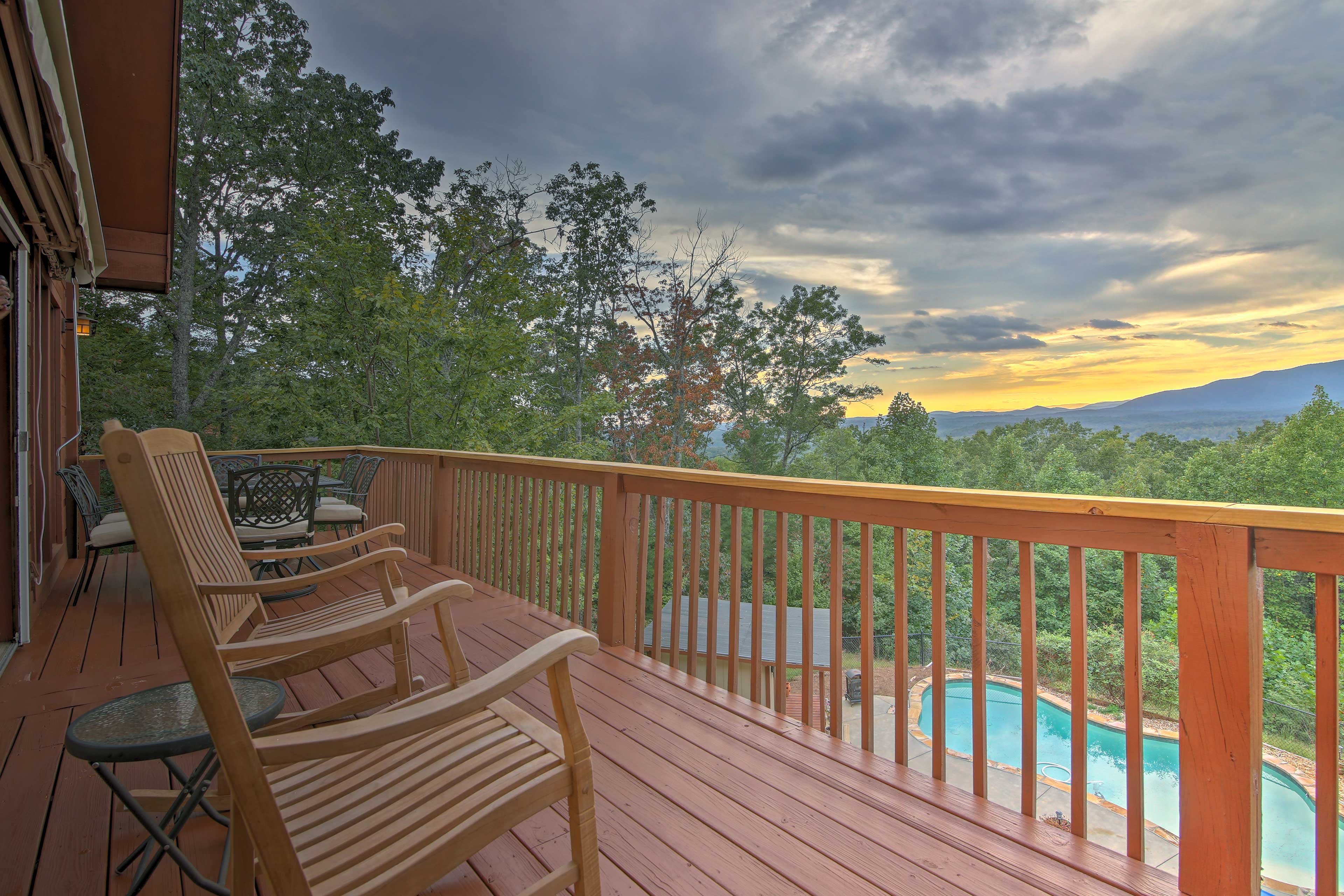 Property Image 1 - Cleveland Cabin w/ Pool, Hot Tub & Mountain Views!