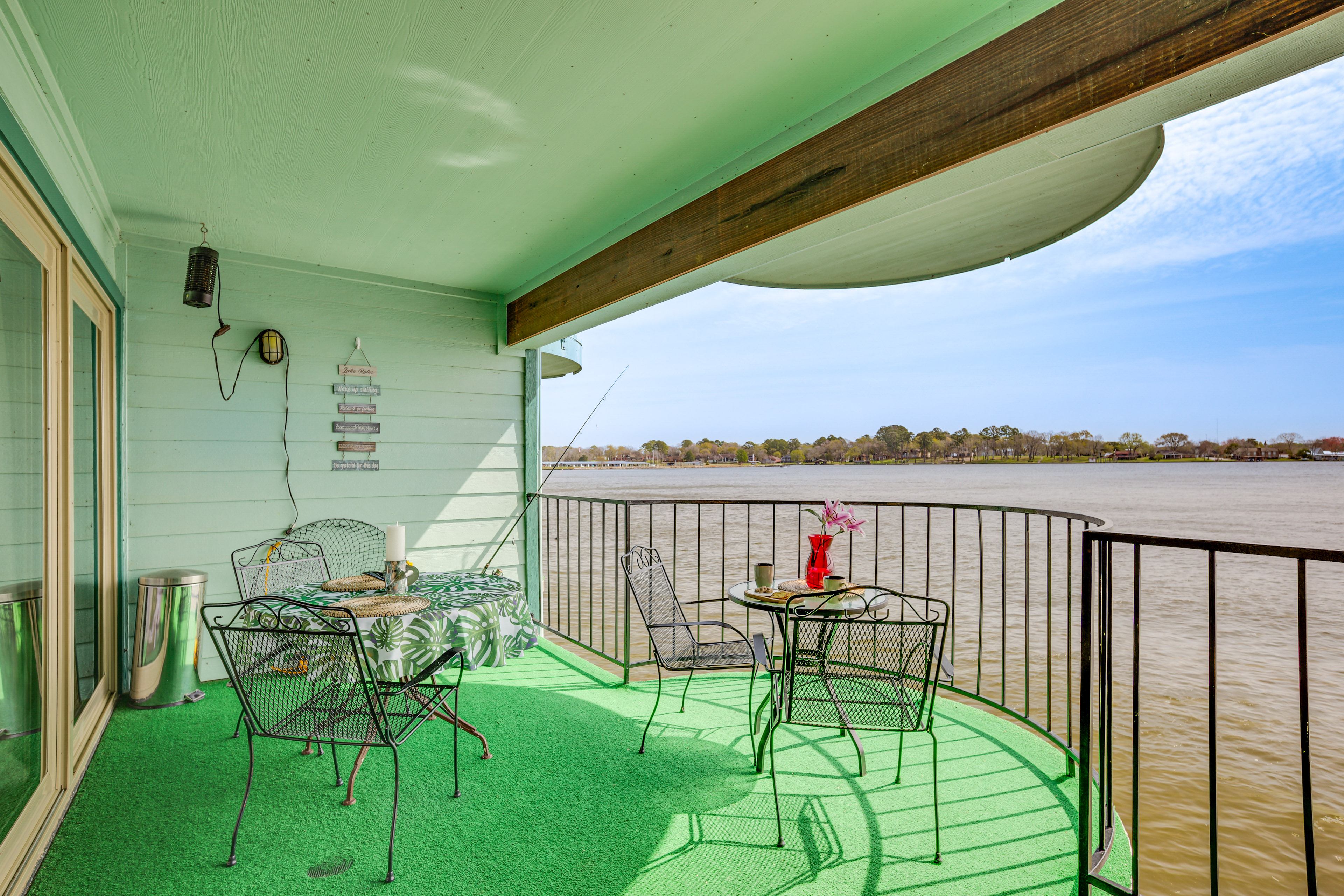 Property Image 1 - Resort-Style Lake Conroe Retreat w/ Balcony & View