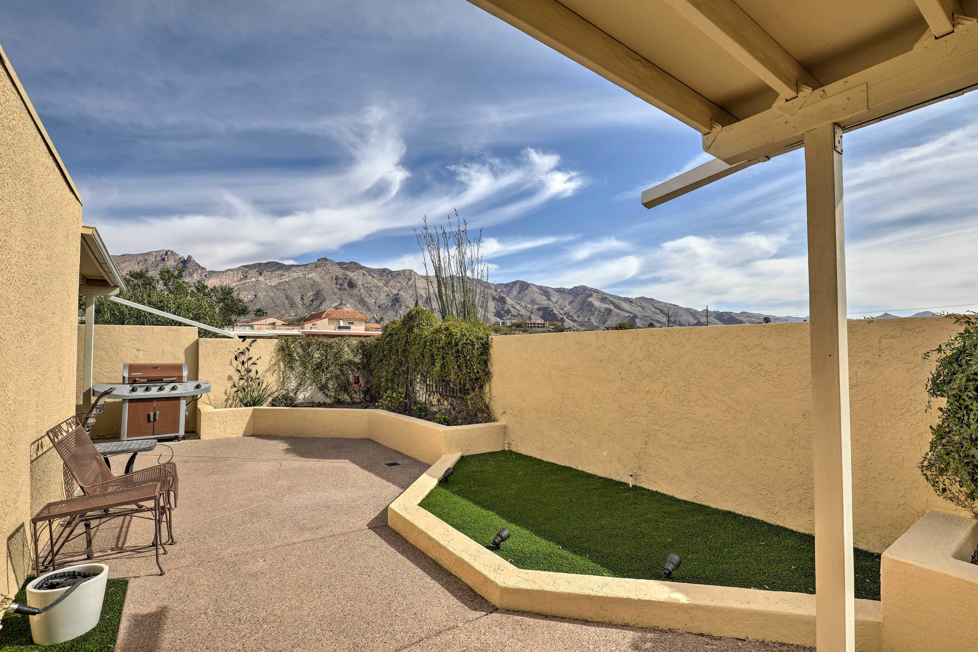 Property Image 1 - Tucson Townhome w/ Private Patio & Mtn Views!
