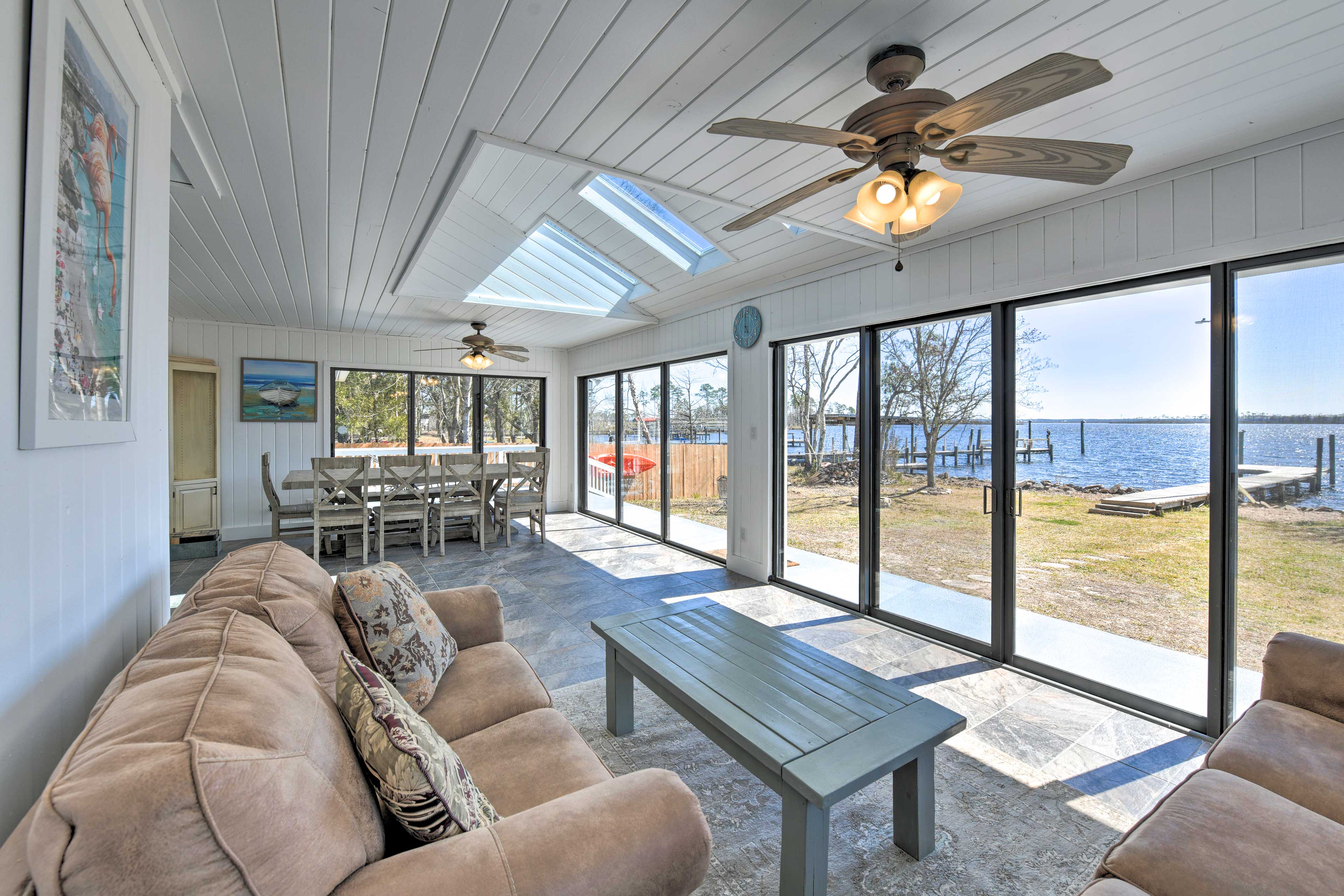 Property Image 1 - Updated Waterfront Escape w/ Dock & Fire Pit