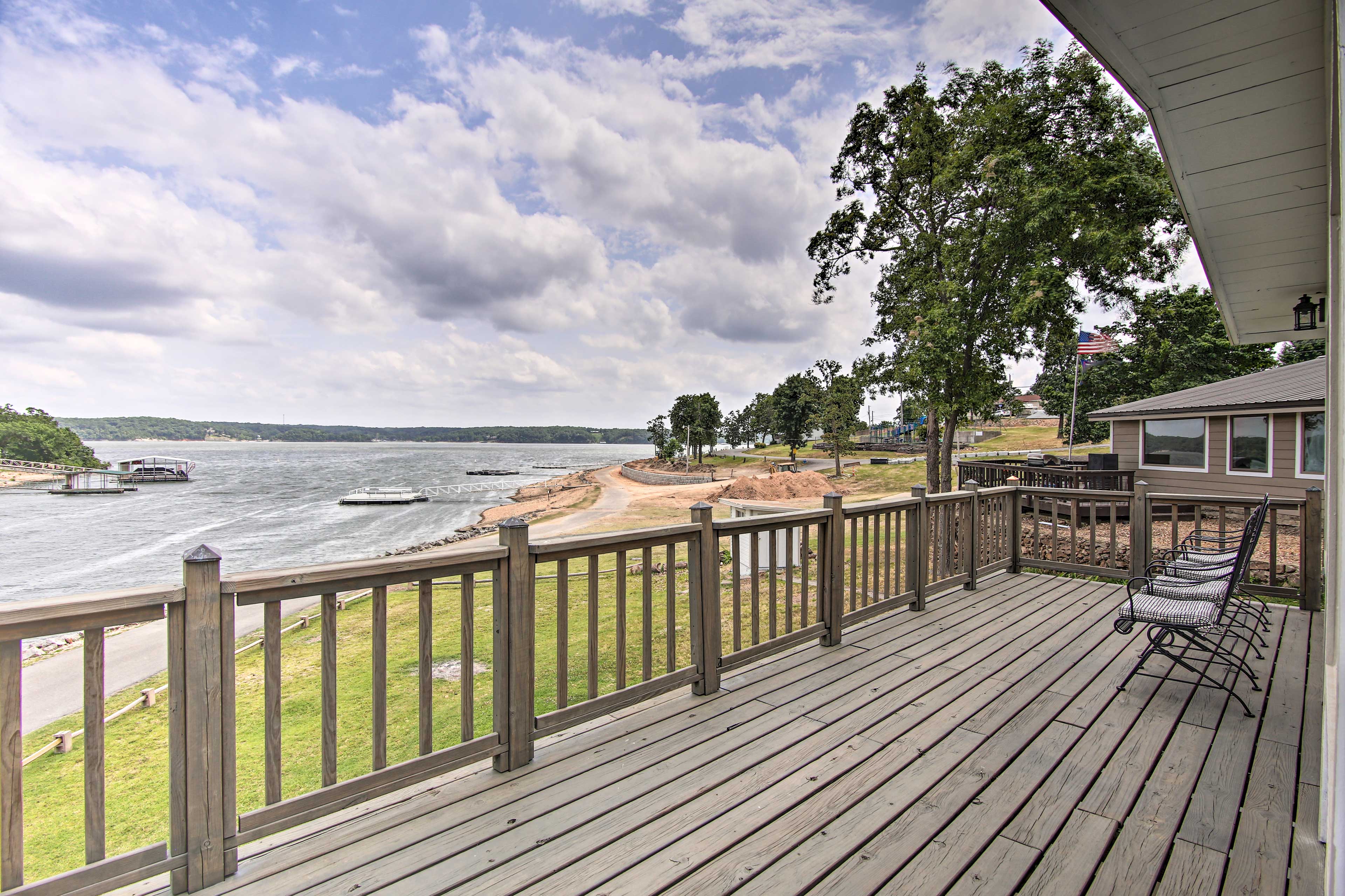 Property Image 1 - Lakefront Afton Cottage w/ Deck: Walk to Boat Ramp