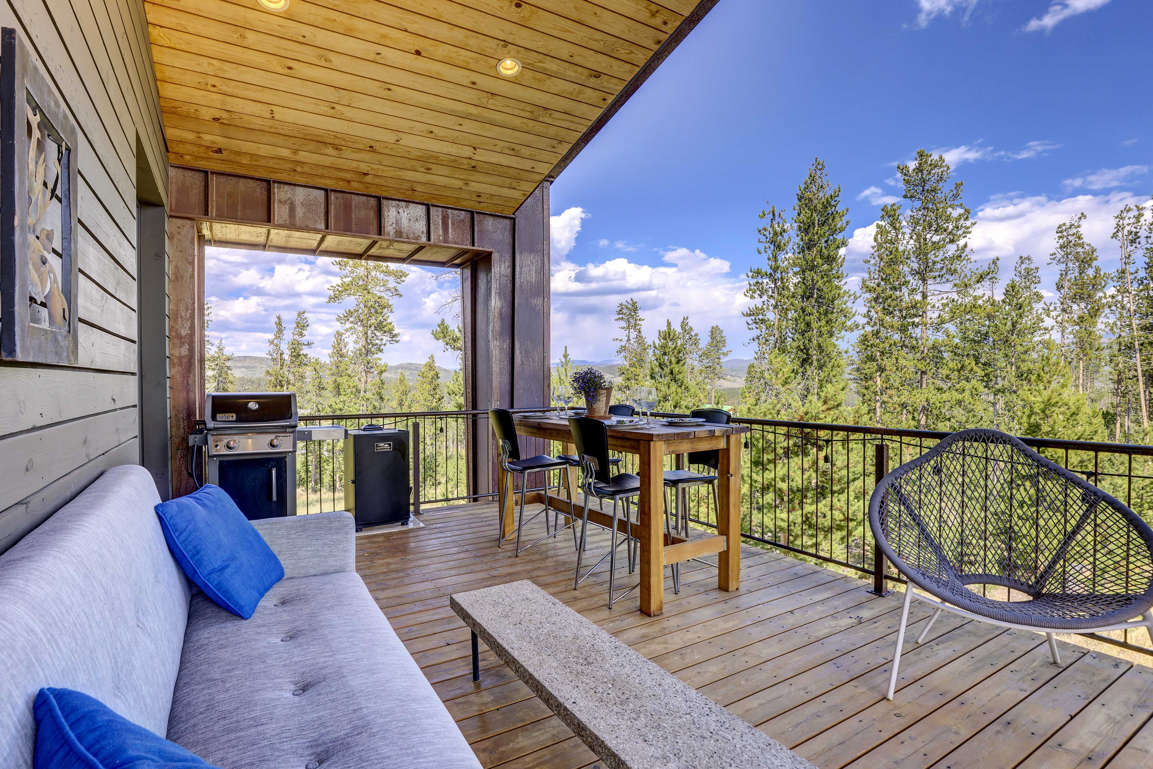 Property Image 1 - Upscale Fraser Home w/ Deck & Mountain Views!