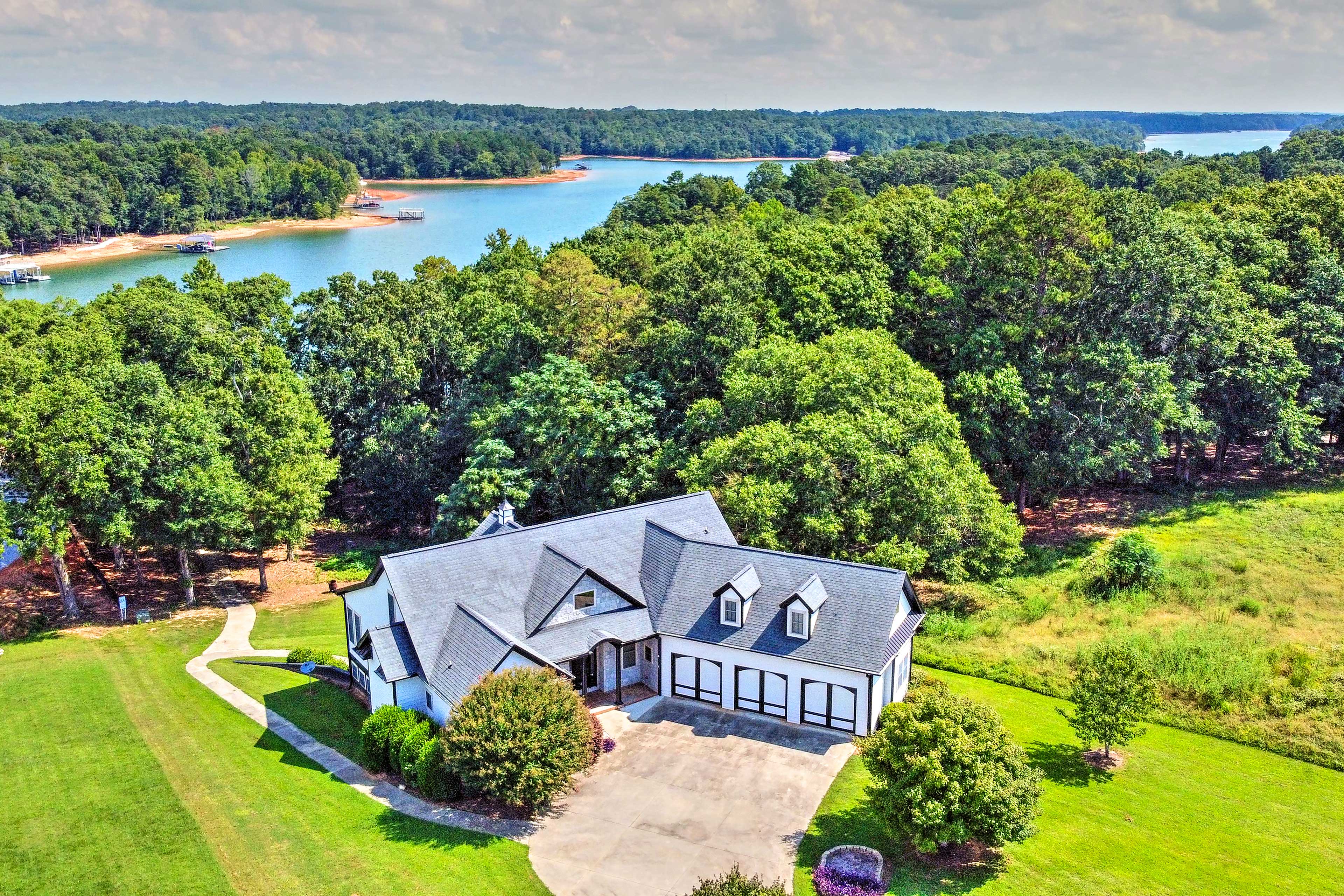 Property Image 1 - Upscale Family Home w/ Dock on Lake Hartwell!