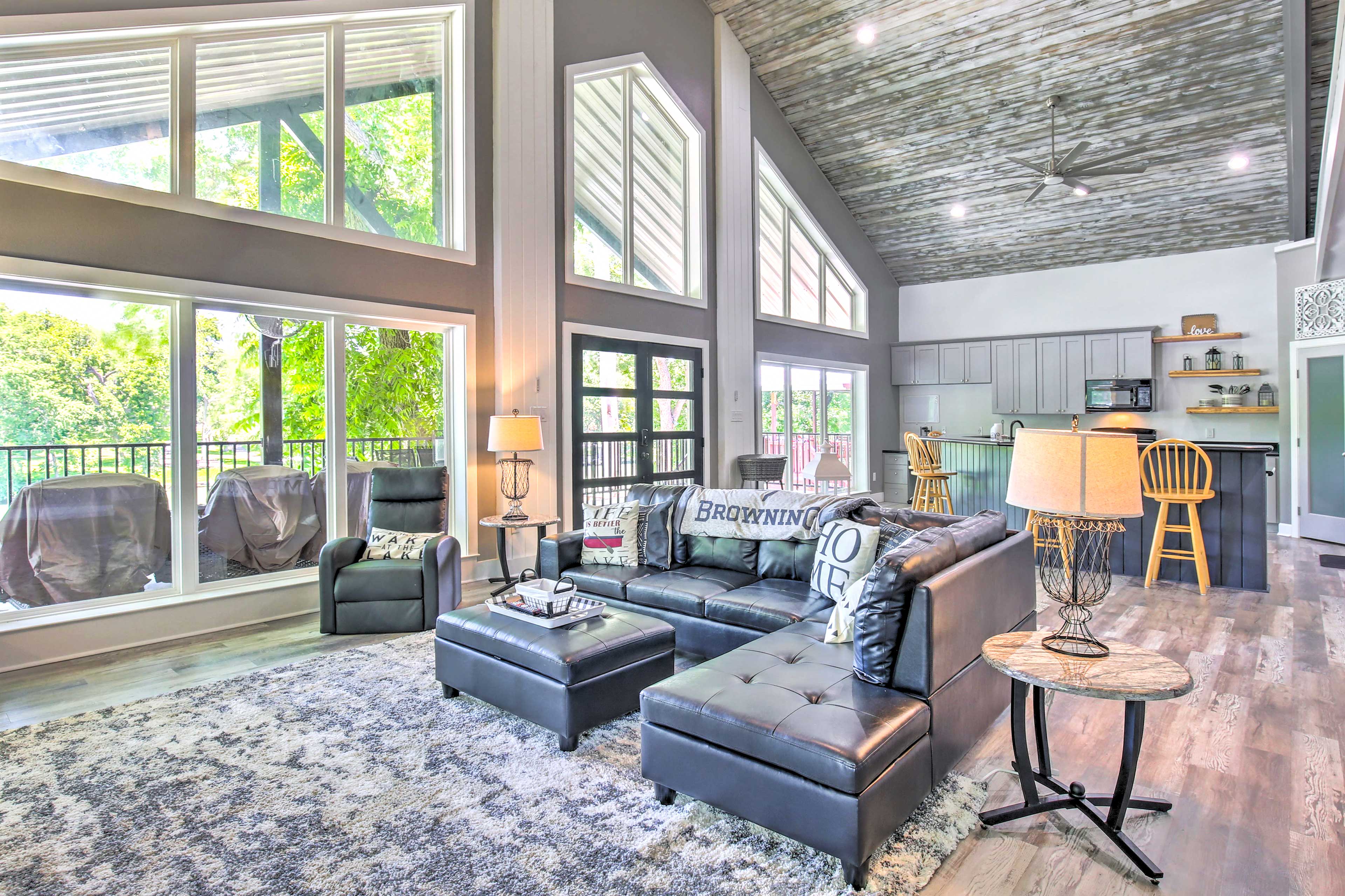 Property Image 1 - Stunning McQueeney Home: Decks & Outdoor Space!