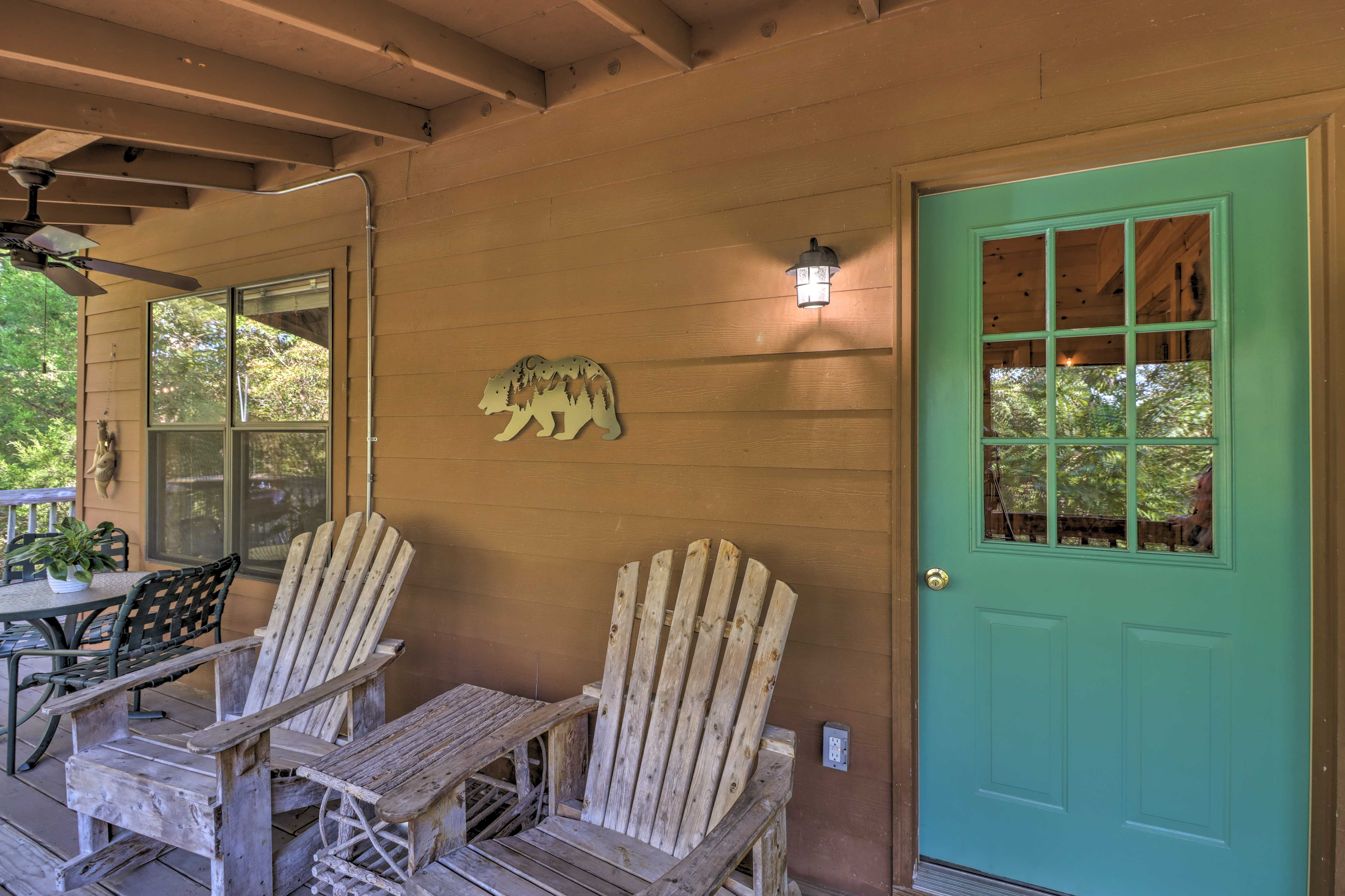 Property Image 2 - Mountain View Cabin w/ Wraparound Deck!