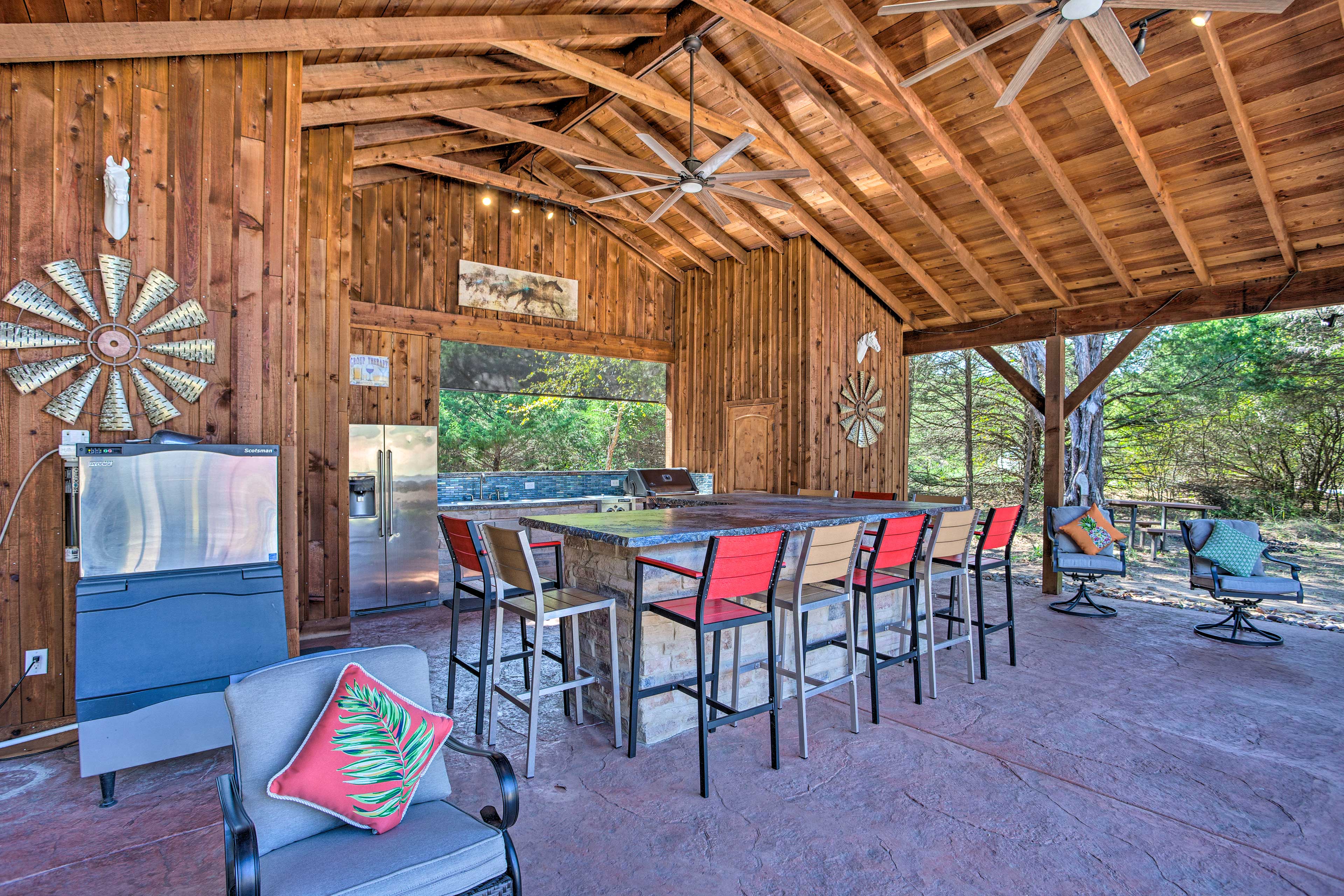 14-Acre Terrell Ranch Escape w/ Pool & Fire Pit!