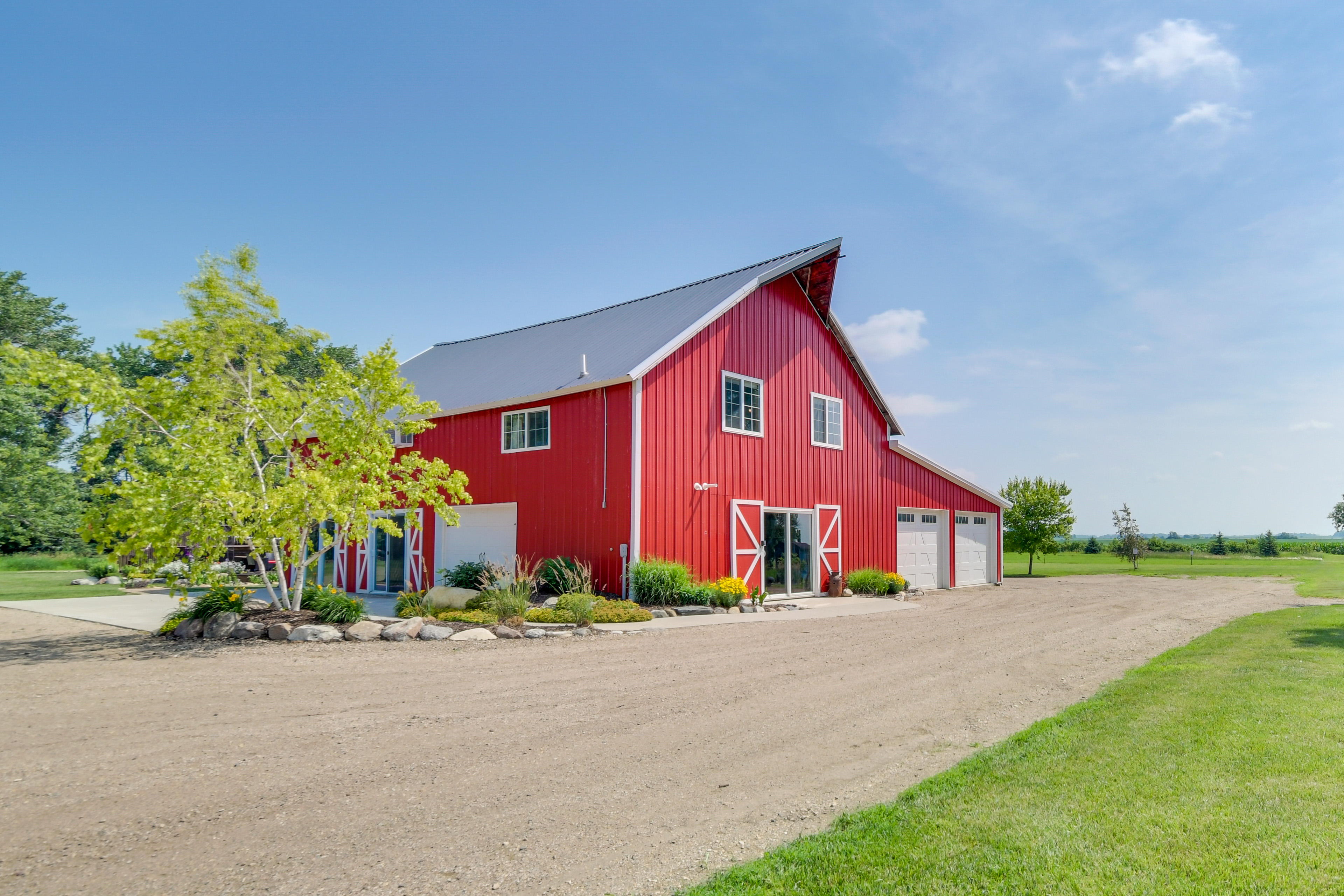 Property Image 1 - Unique, Renovated Barn Vacation Rental in Donnelly