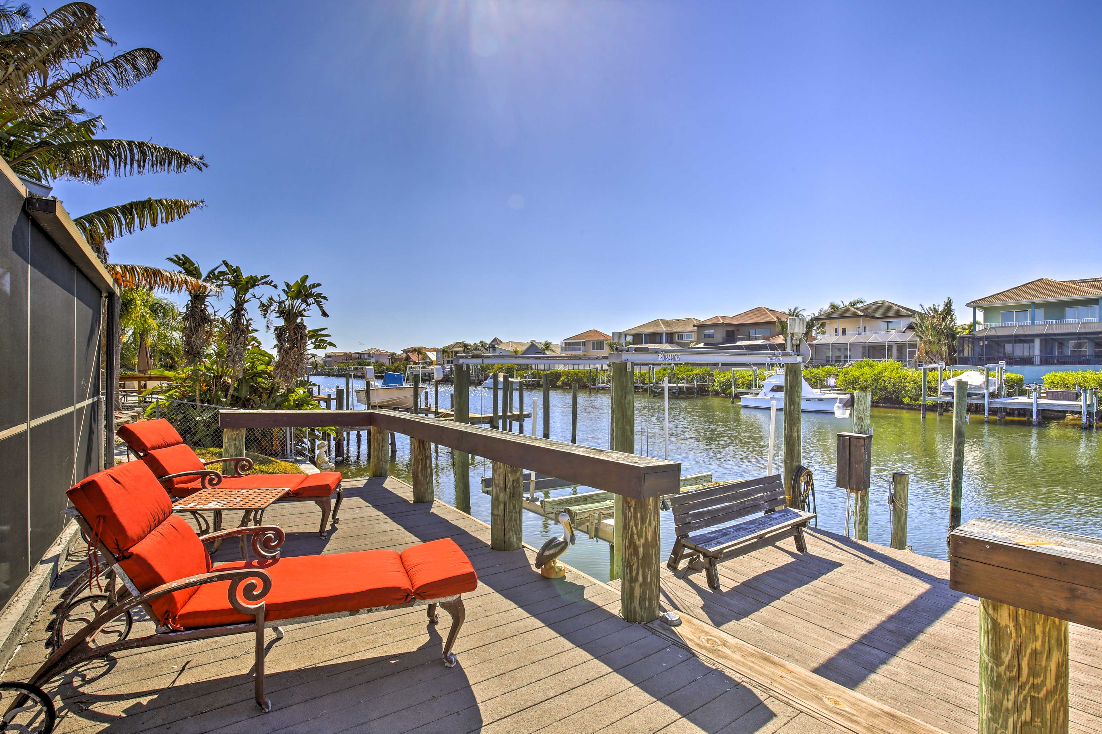 Property Image 1 - Tropical Apollo Beach House w/ Pool & Dock!