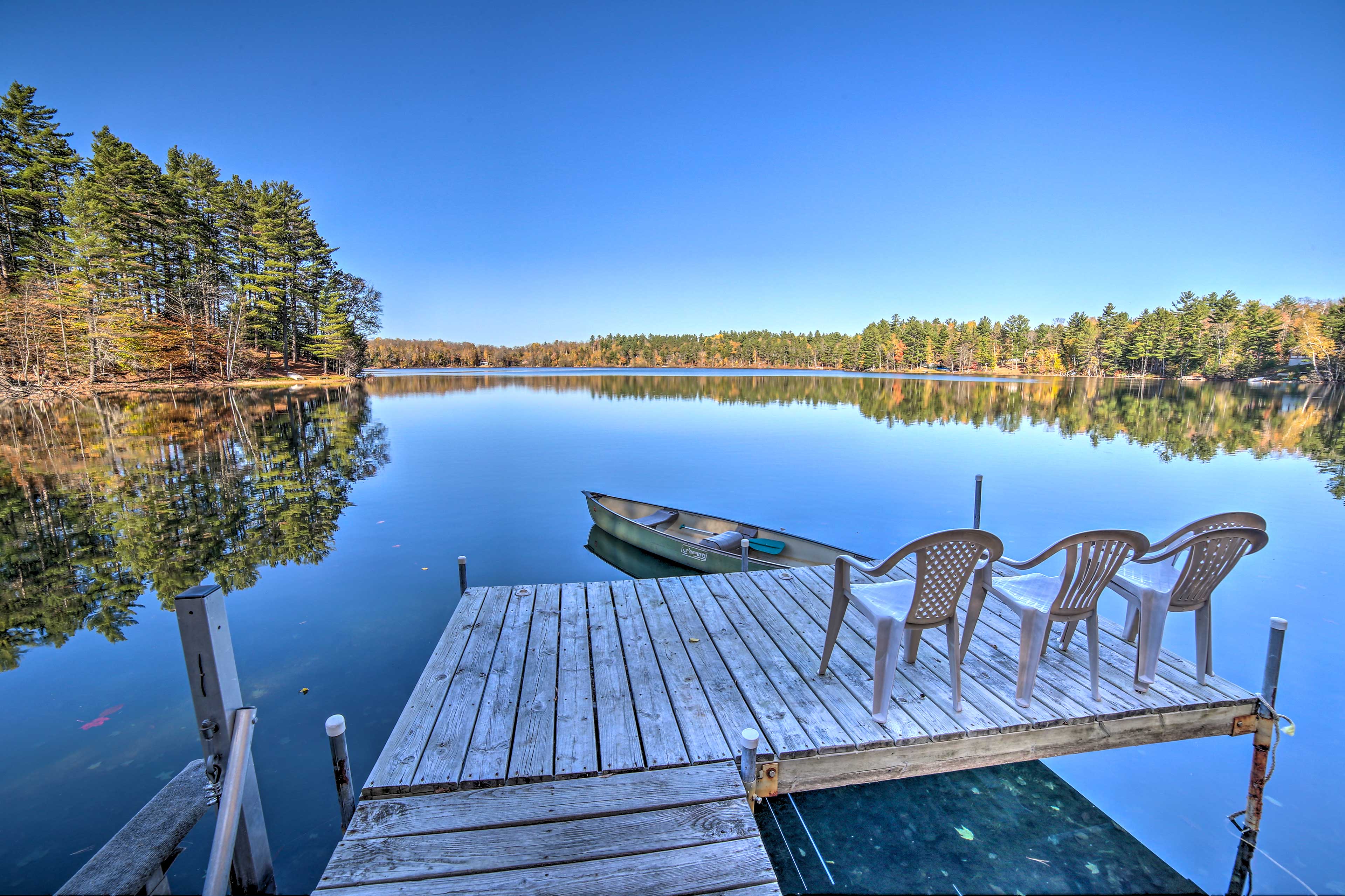 Property Image 1 - Cabin on Powell Lake w/ On-Site Snowmobile Trails!