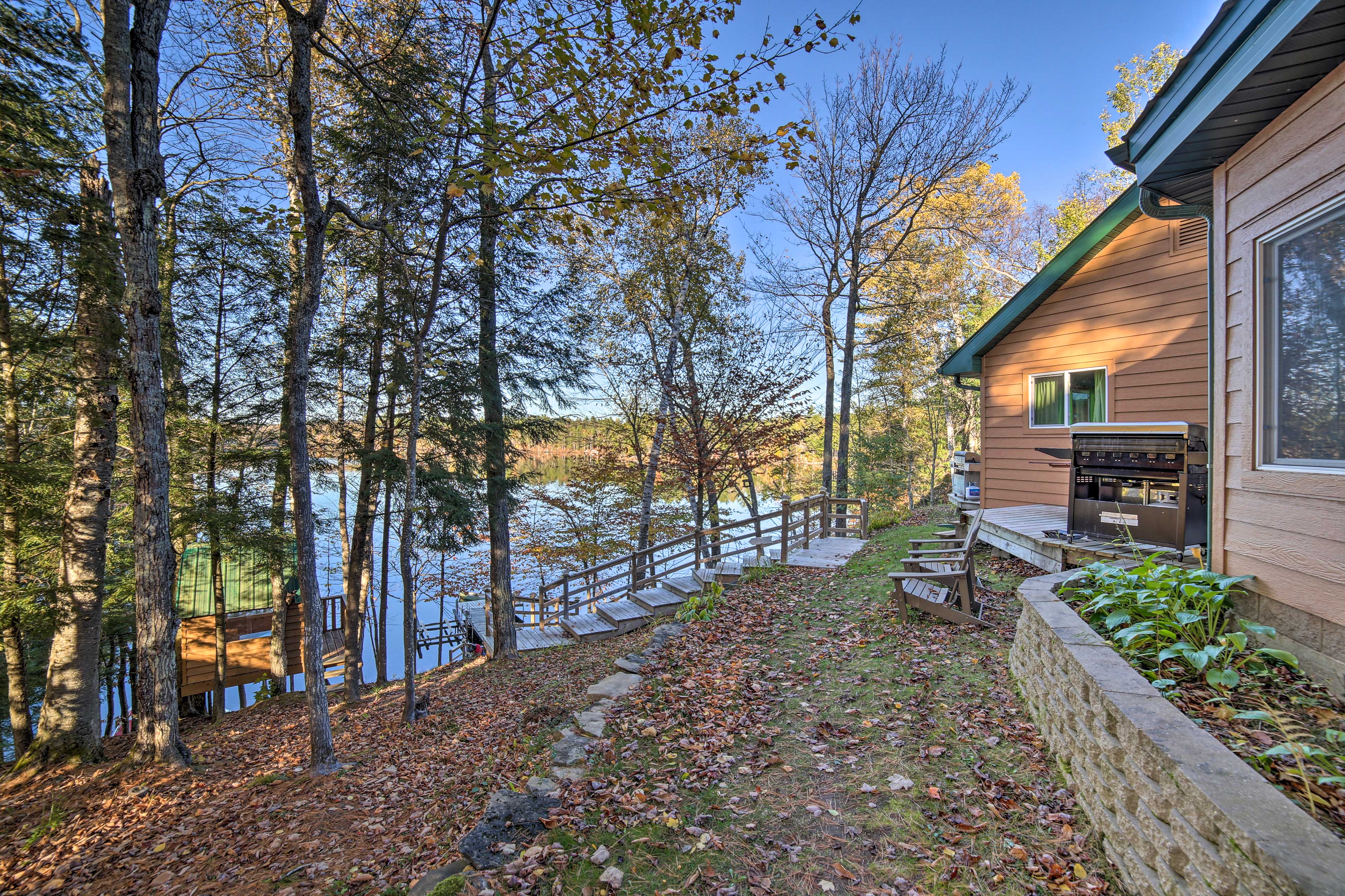 Property Image 2 - UP Badger Lodge at Powell Lake w/ On-Site Trails!