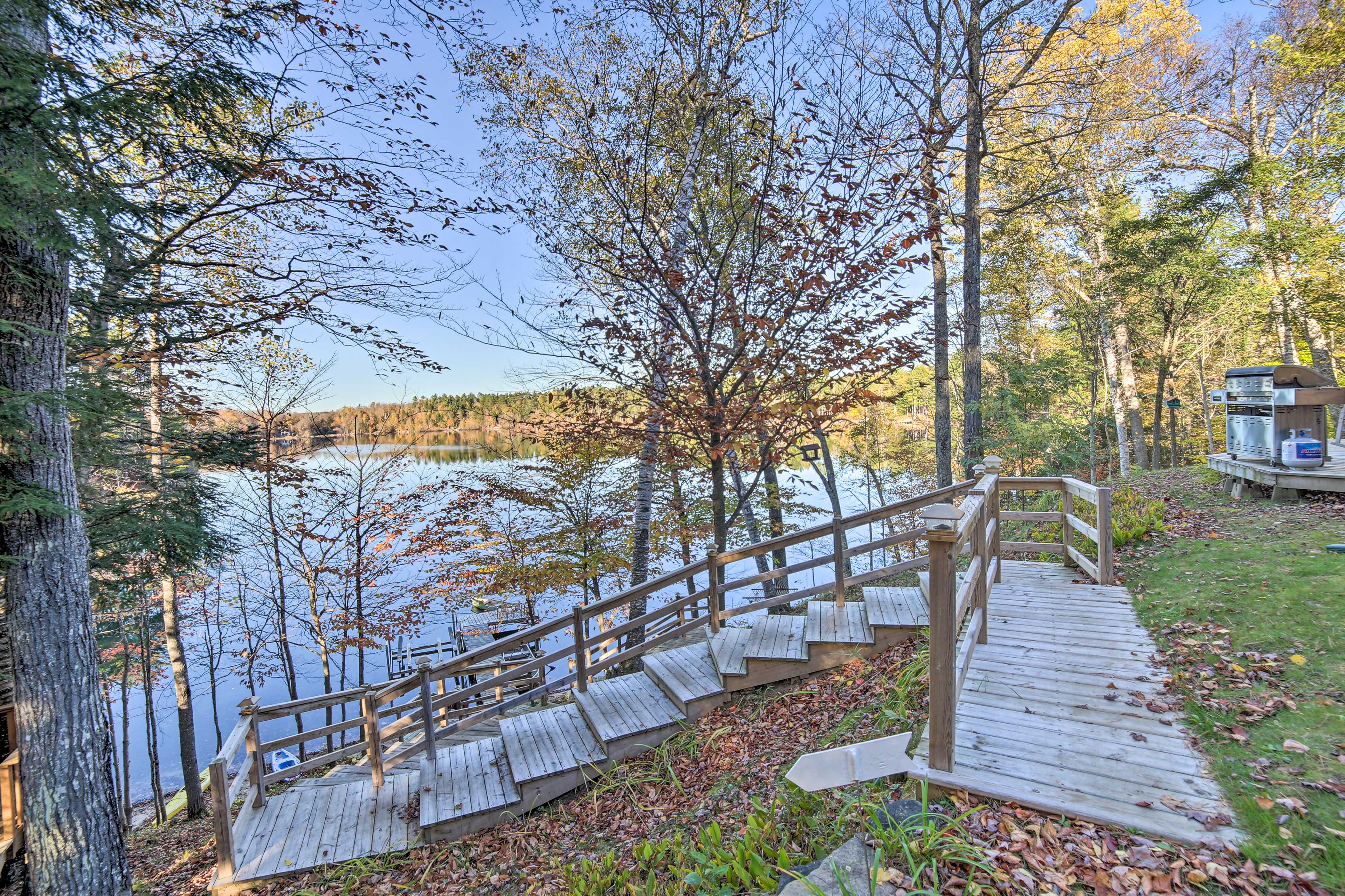 Property Image 1 - UP Badger Lodge at Powell Lake w/ On-Site Trails!