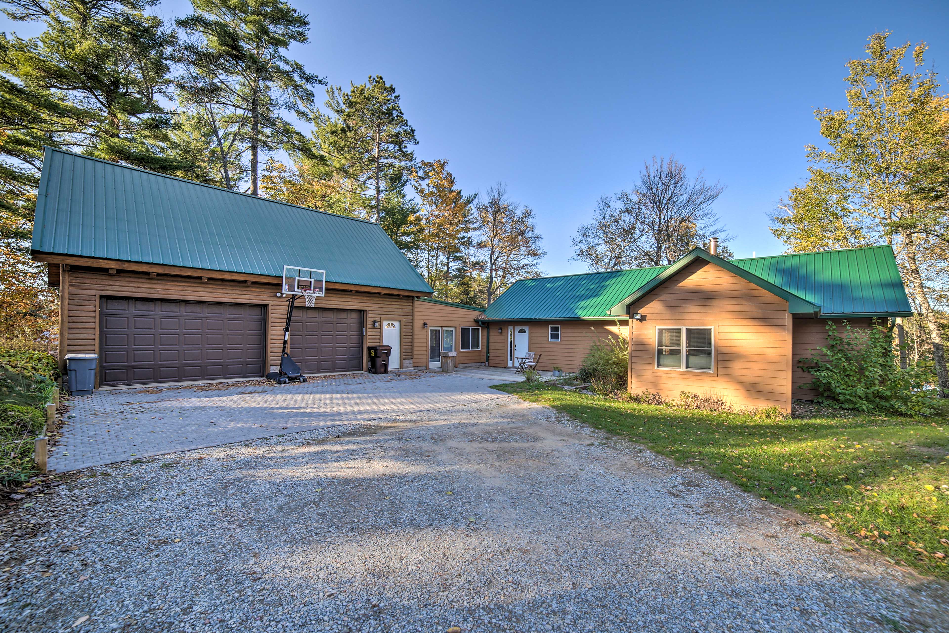 Property Image 2 - Cabin on Powell Lake w/ On-Site Snowmobile Trails!