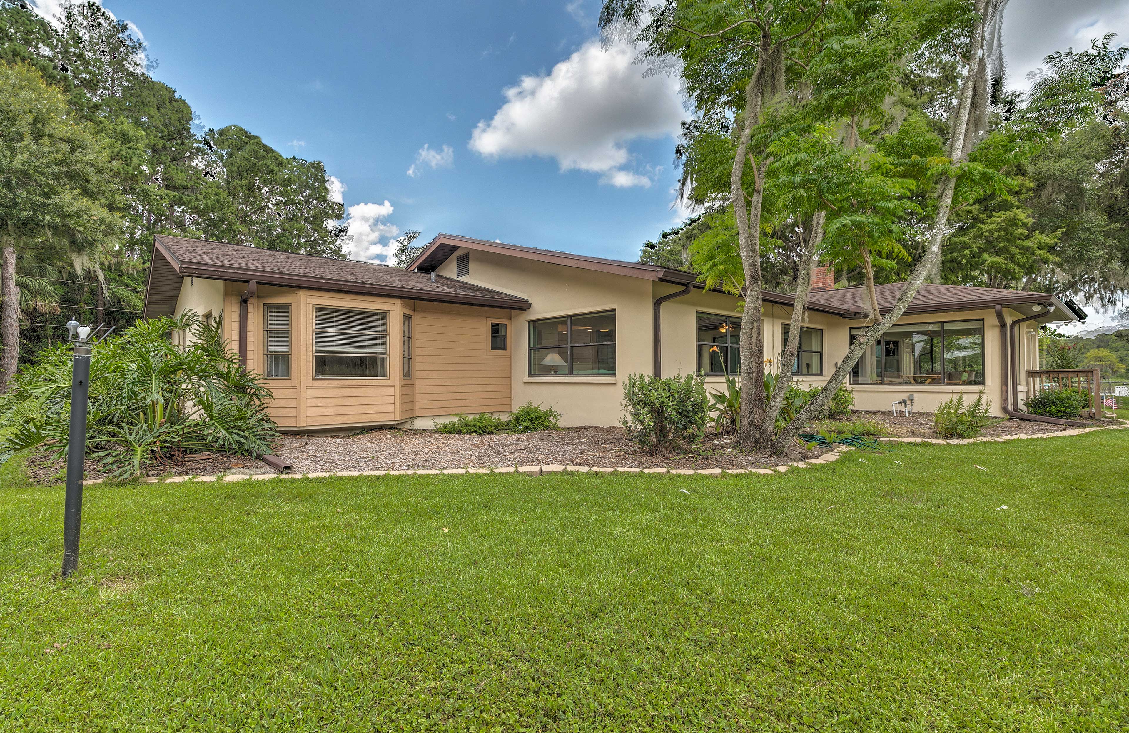 Property Image 2 - Riverfront Dunnellon Home w/ Dock & Solarium!